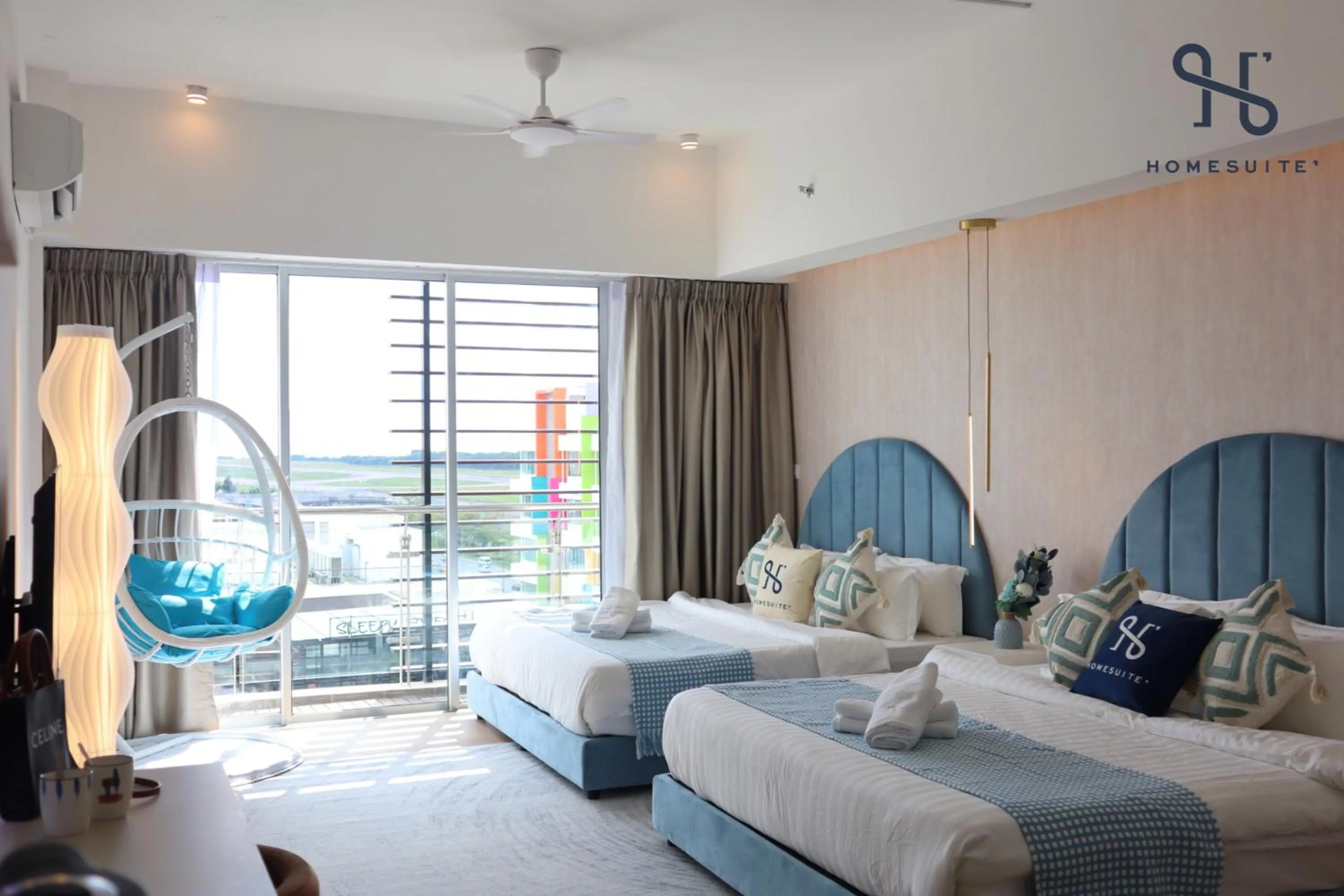 Bedroom, Bed in Homesuite' Home at Aeropod SOVO