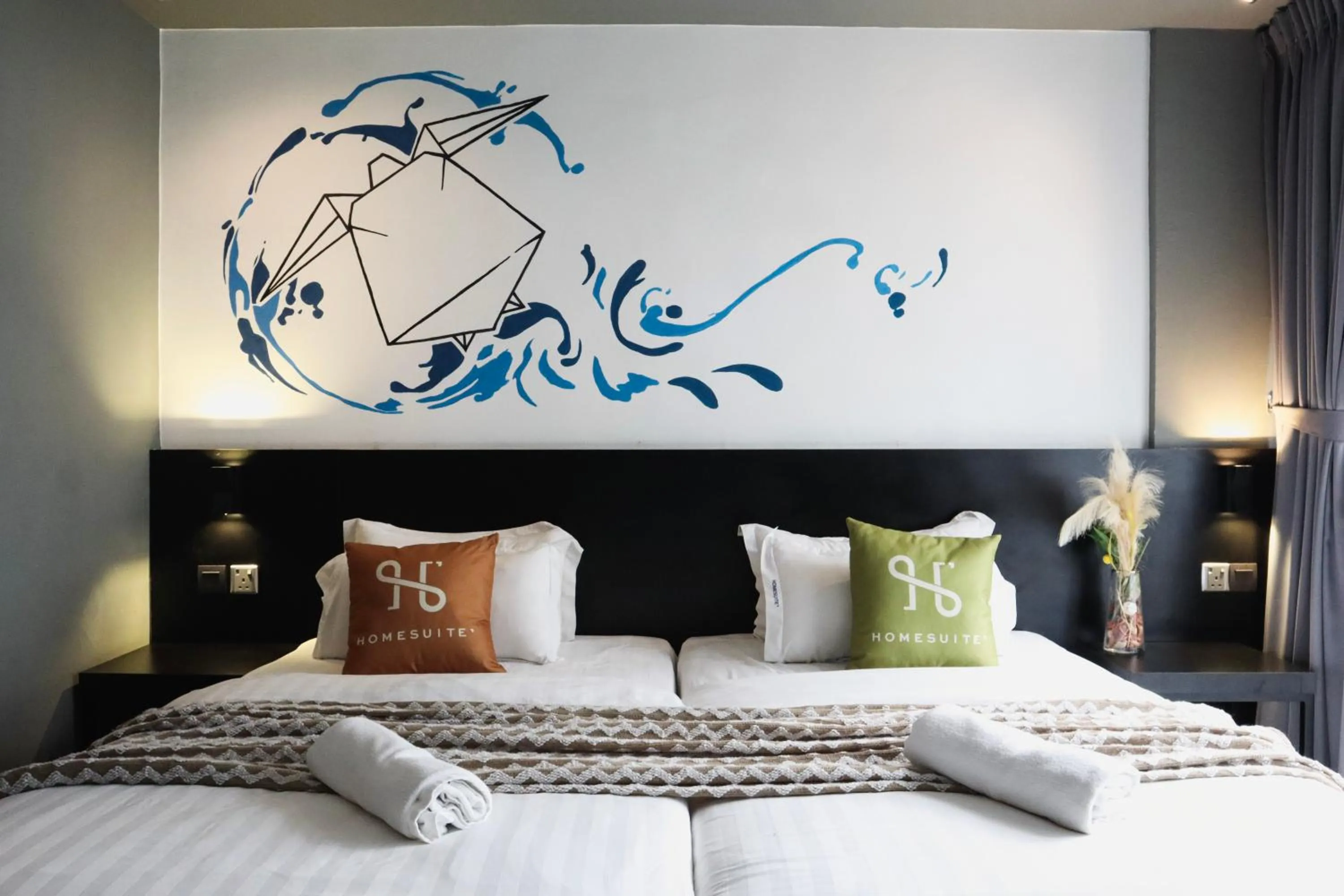 Bedroom, Bed in Homesuite' Home at Aeropod SOVO