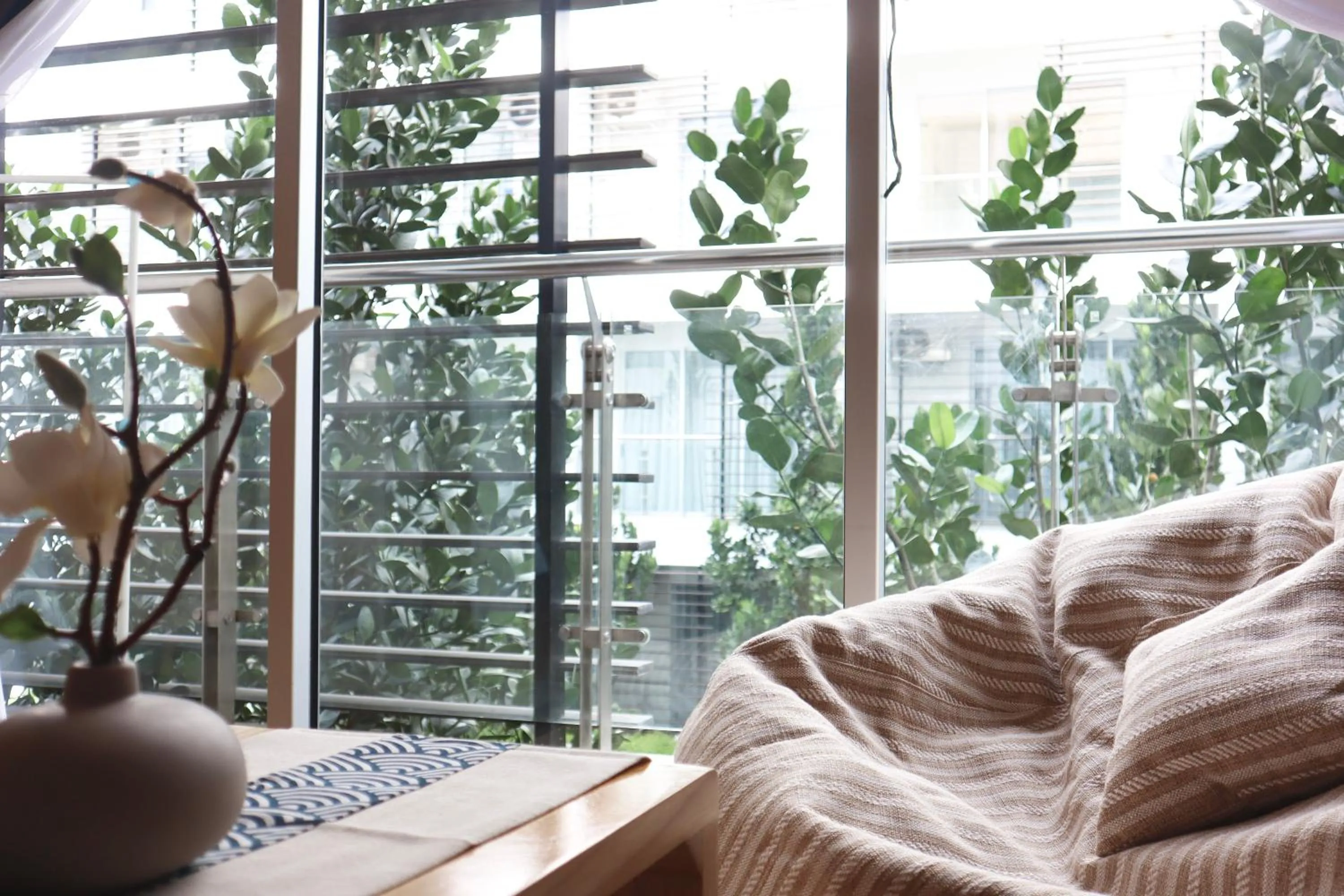 Balcony/Terrace in Homesuite' Home at Aeropod SOVO