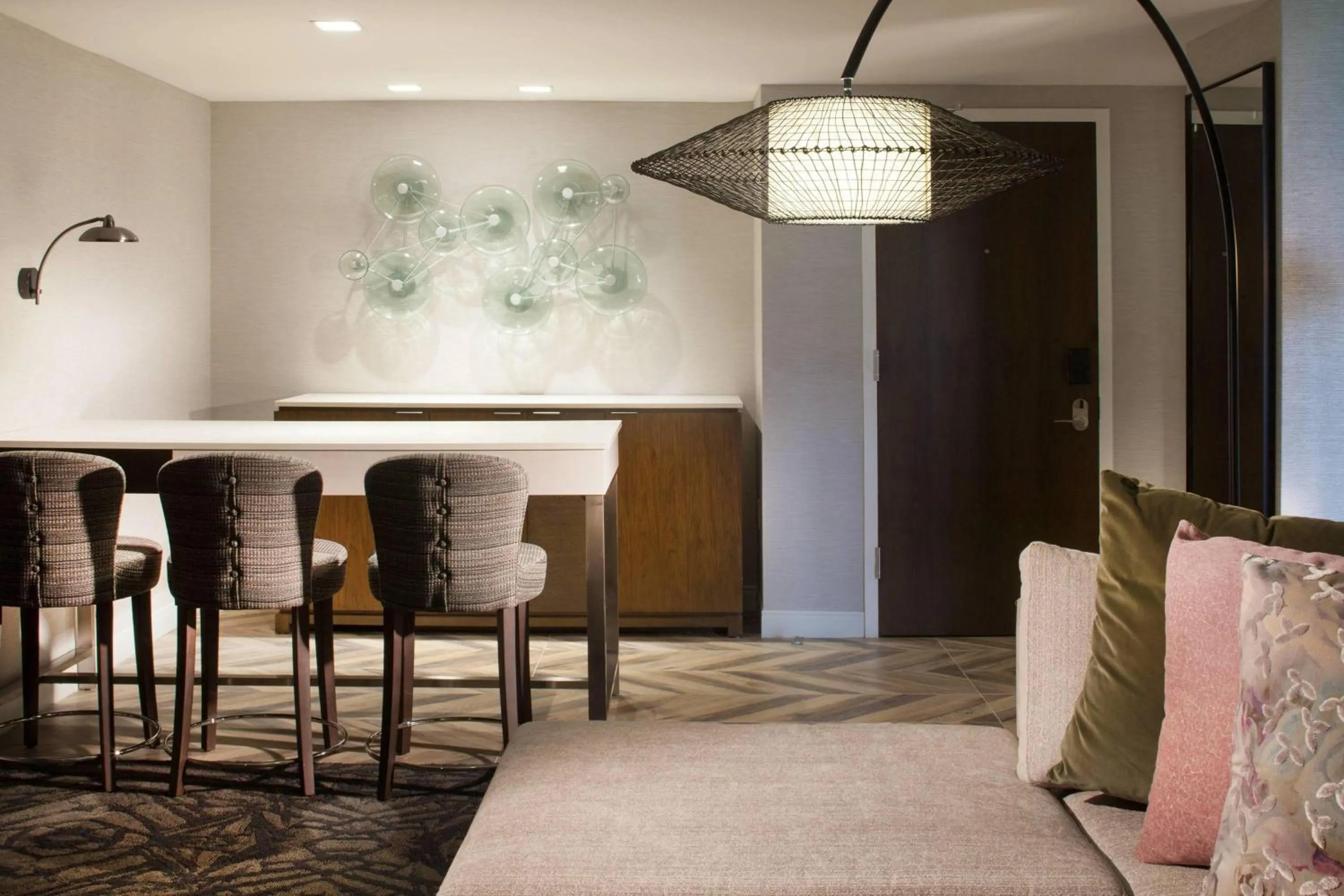 Living room in The Westin Princeton at Forrestal Village