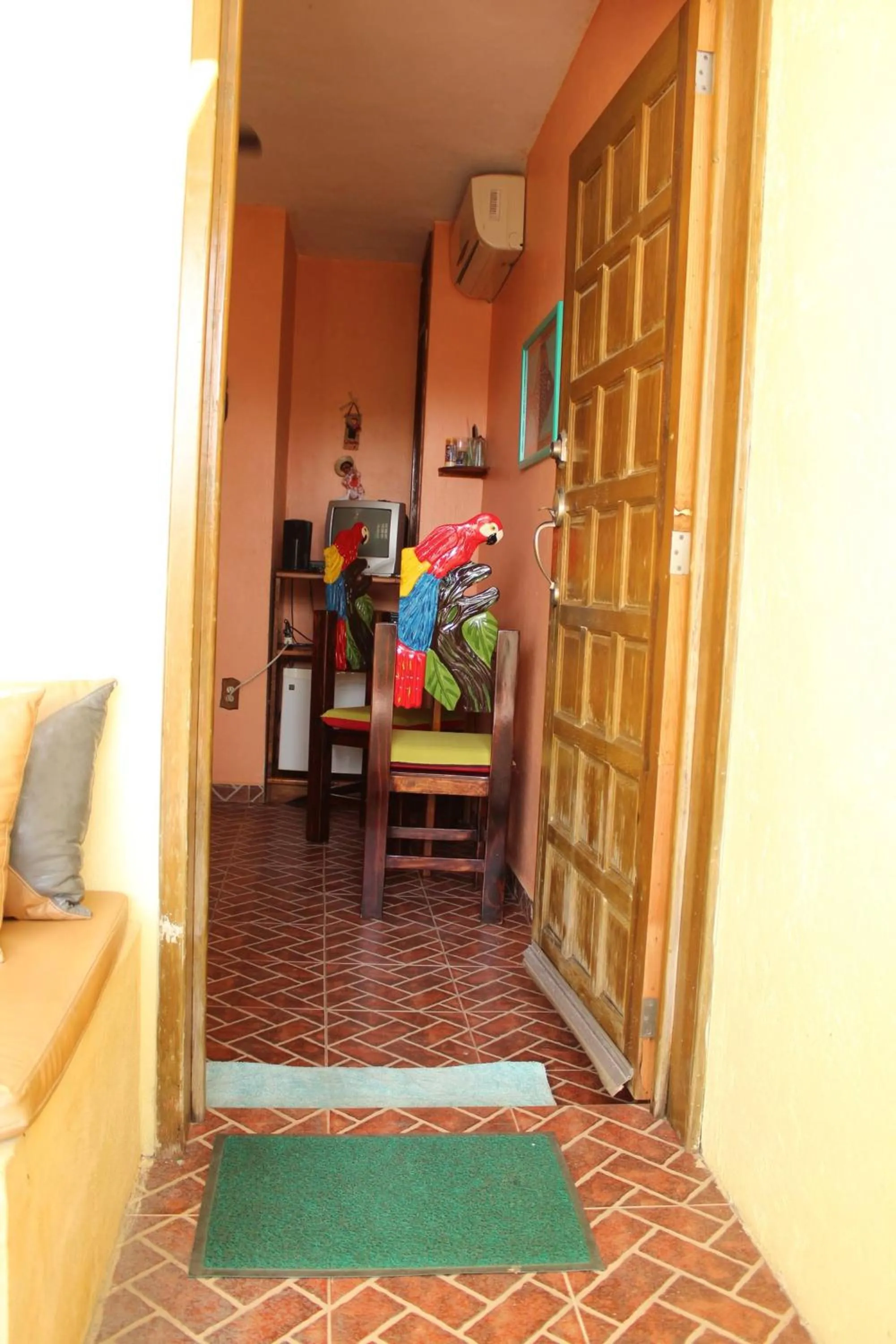 Seating area in Cancun Guest House 1