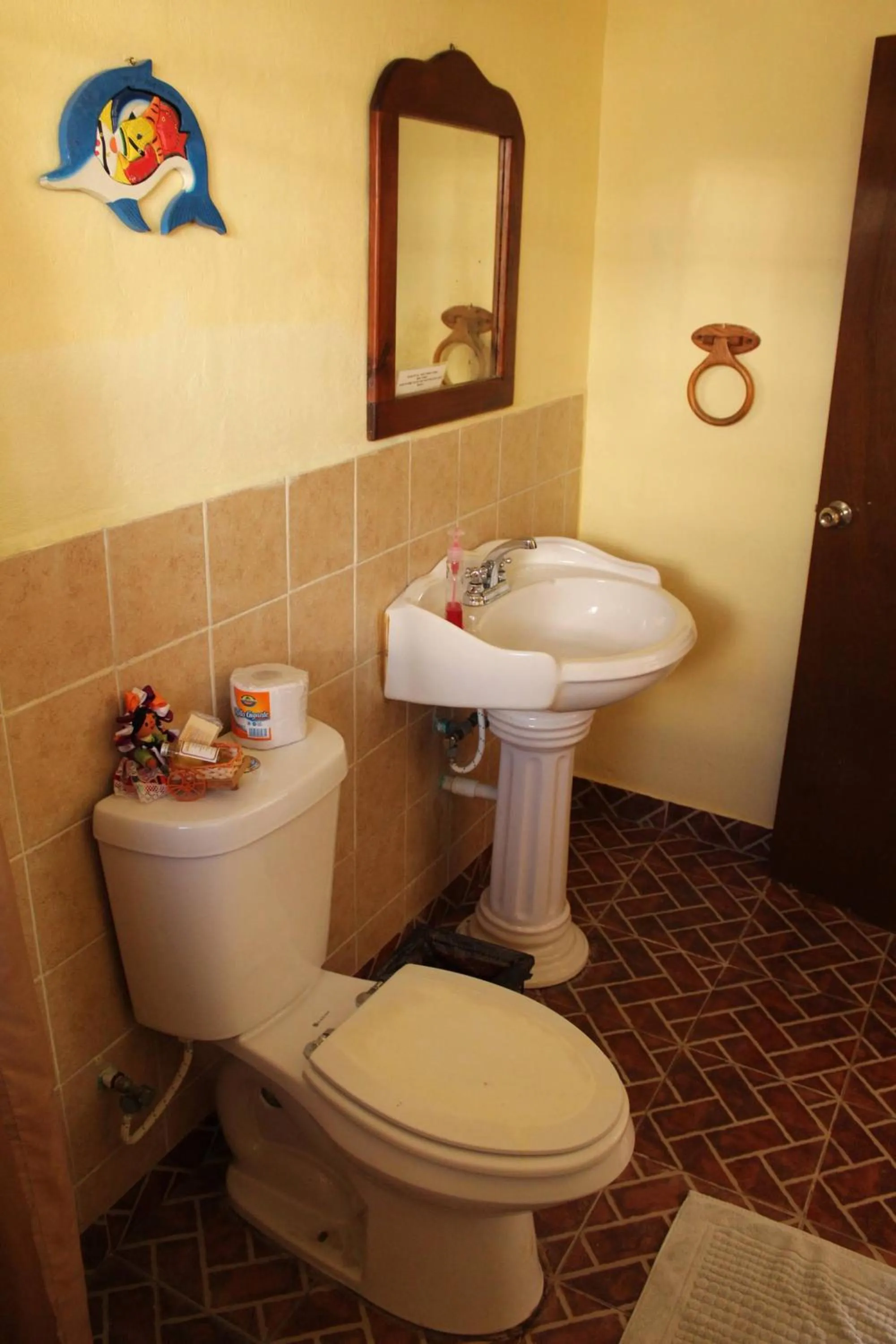 Bathroom in Cancun Guest House 2