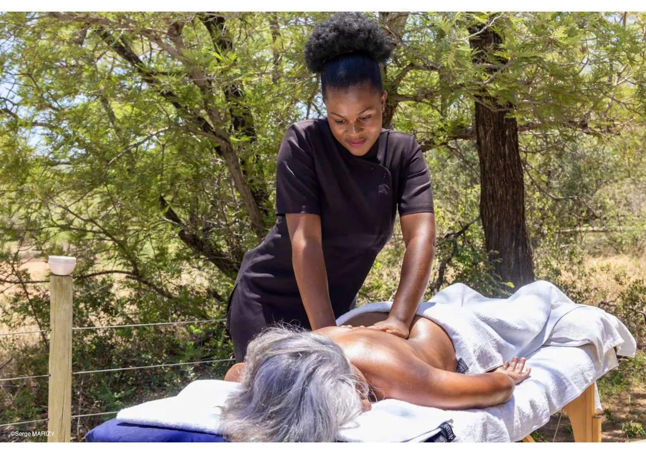 Massage in Mziki Safari Lodge