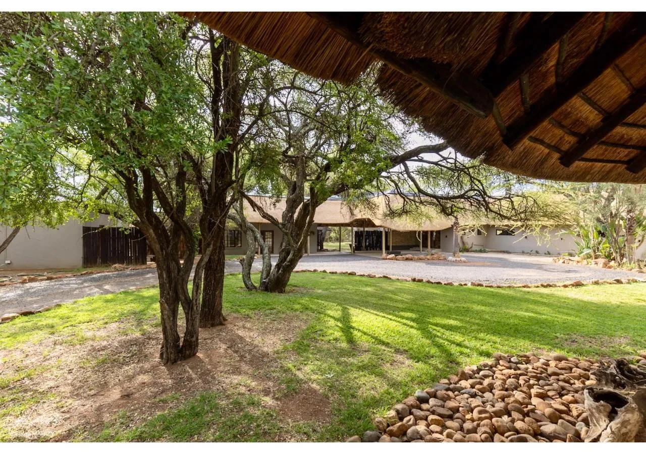 Garden in Mziki Safari Lodge