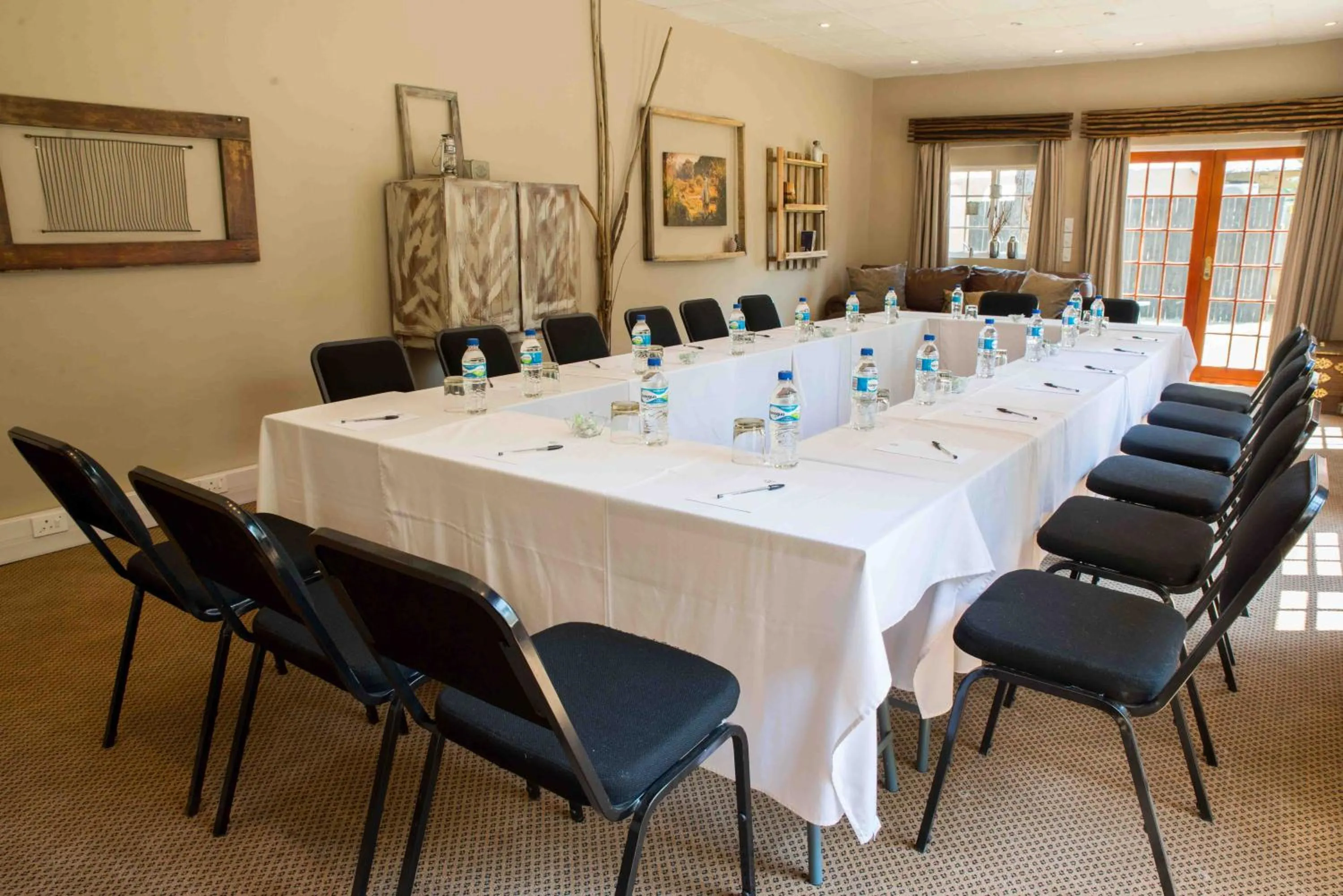 Meeting/conference room in Mziki Safari Lodge