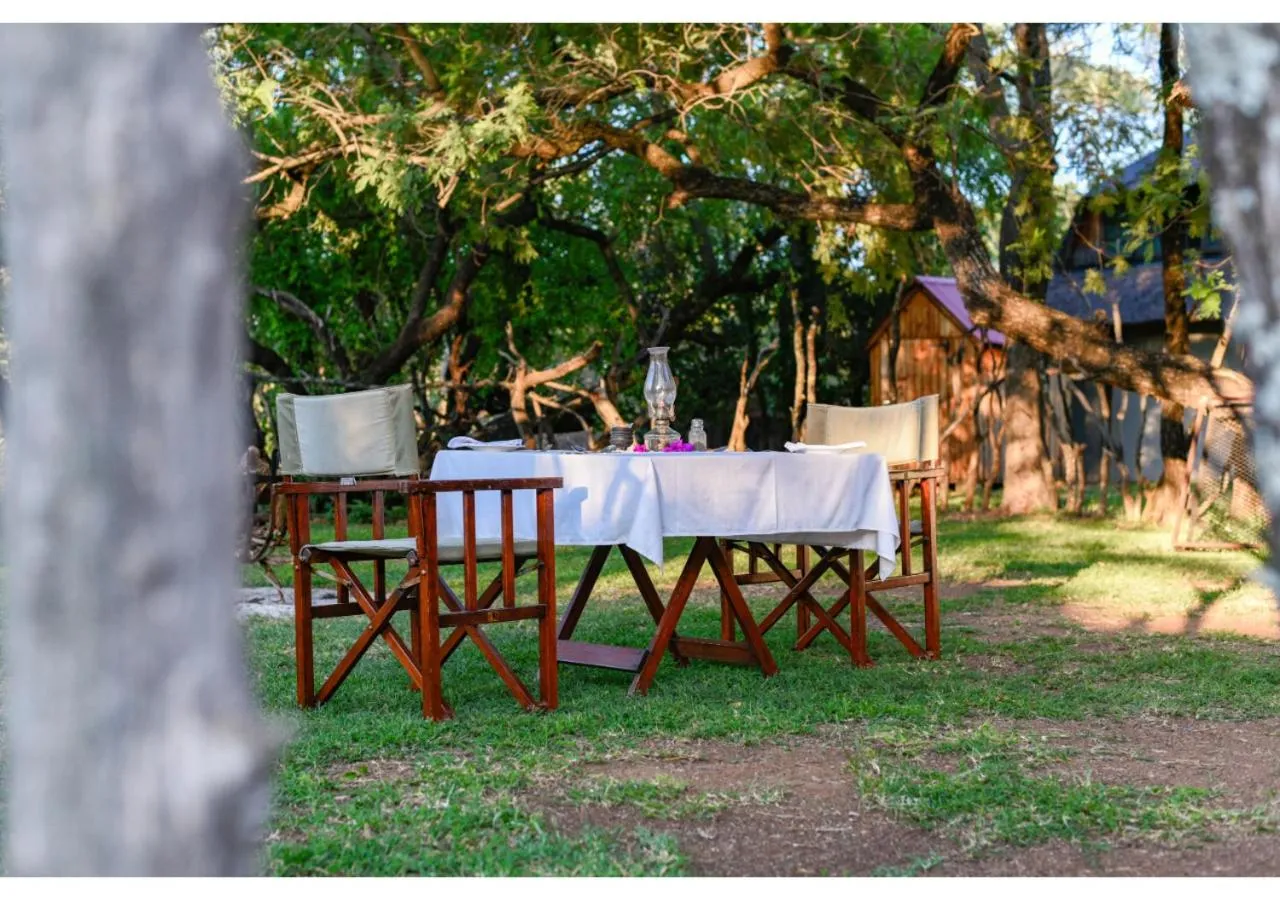 Garden in Mziki Safari Lodge