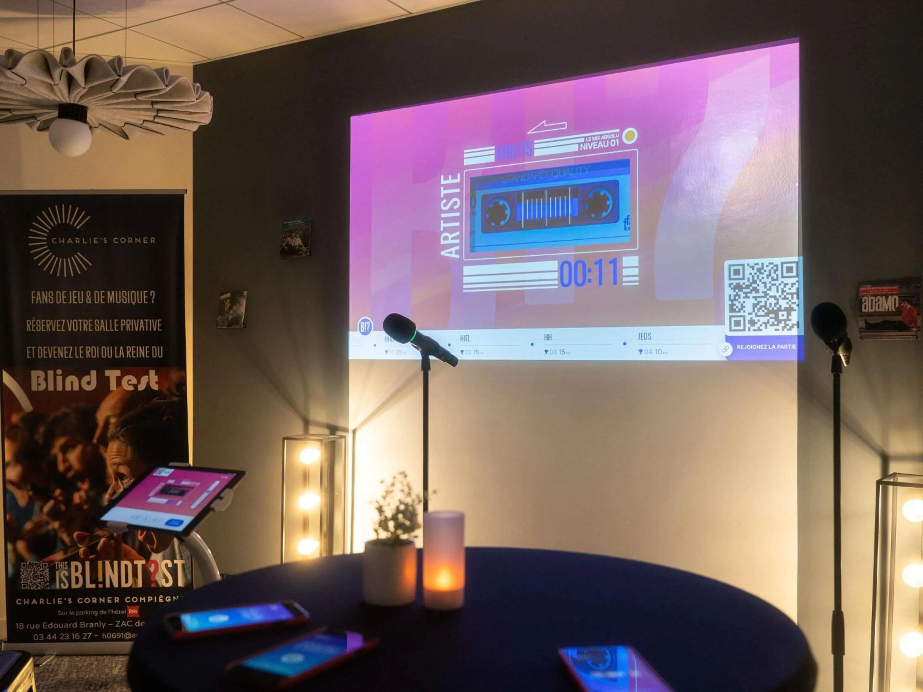 Restaurant/places to eat in ibis Compiegne