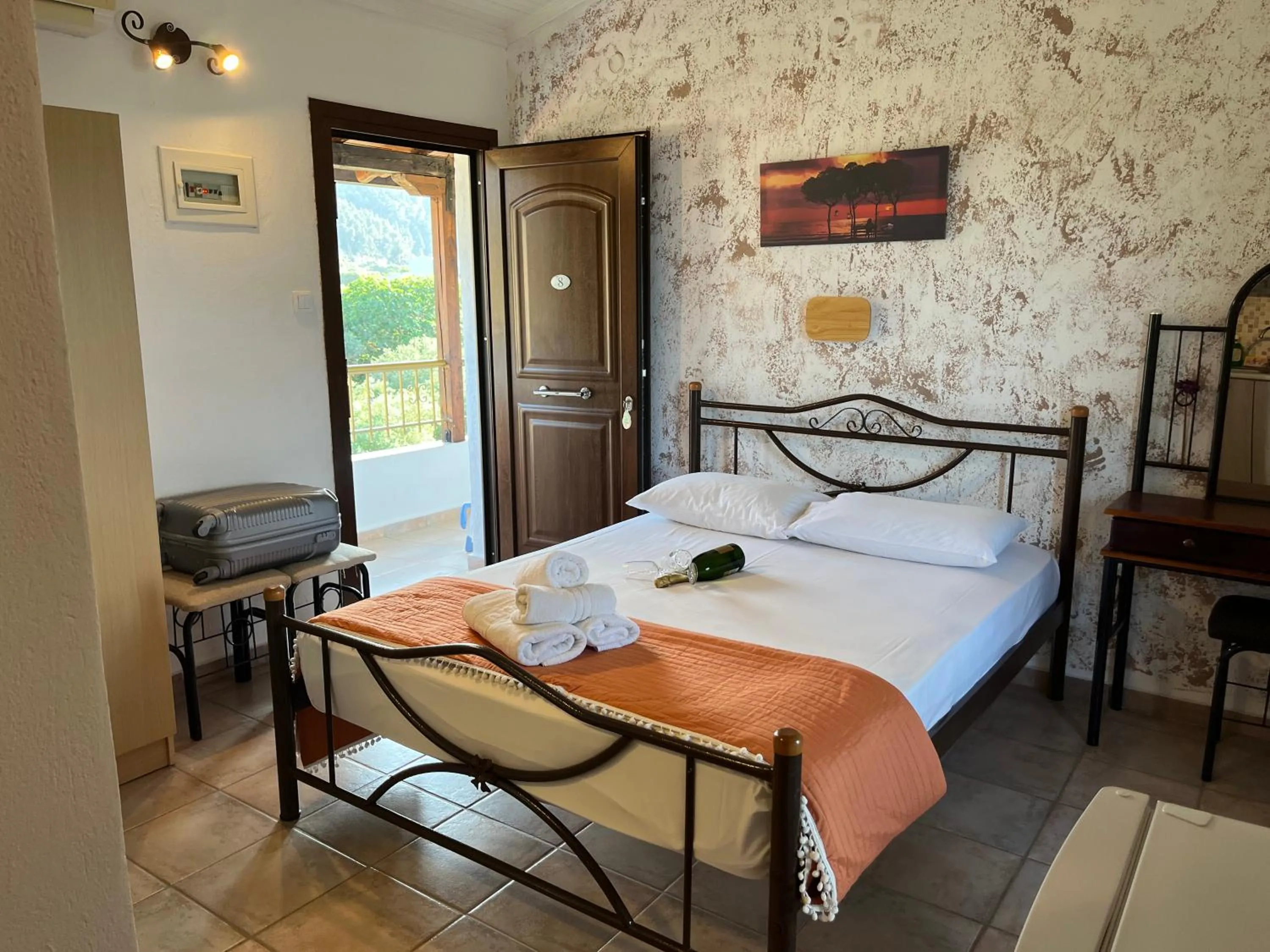 Bed in Apartment & Studios Haido