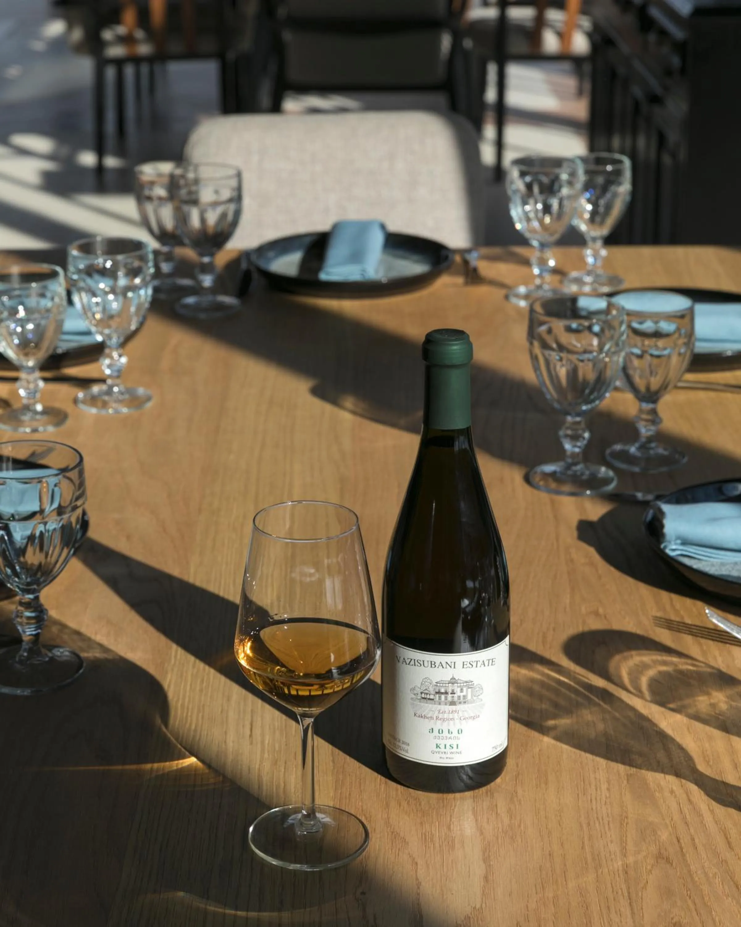 Alcoholic drinks in Vazisubani Estate