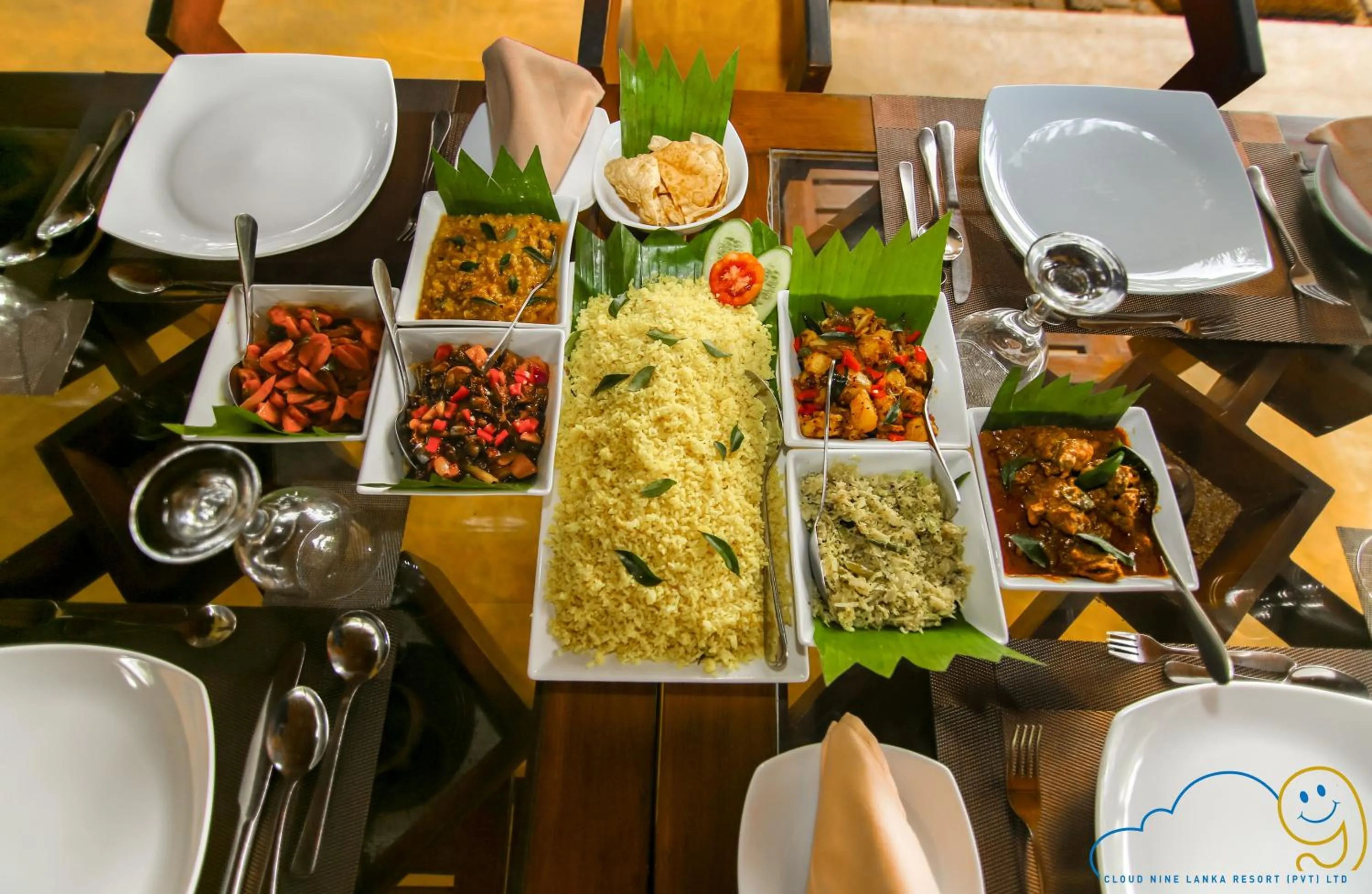 Restaurant/places to eat in Cloud Nine Lanka Resort Wilpattu