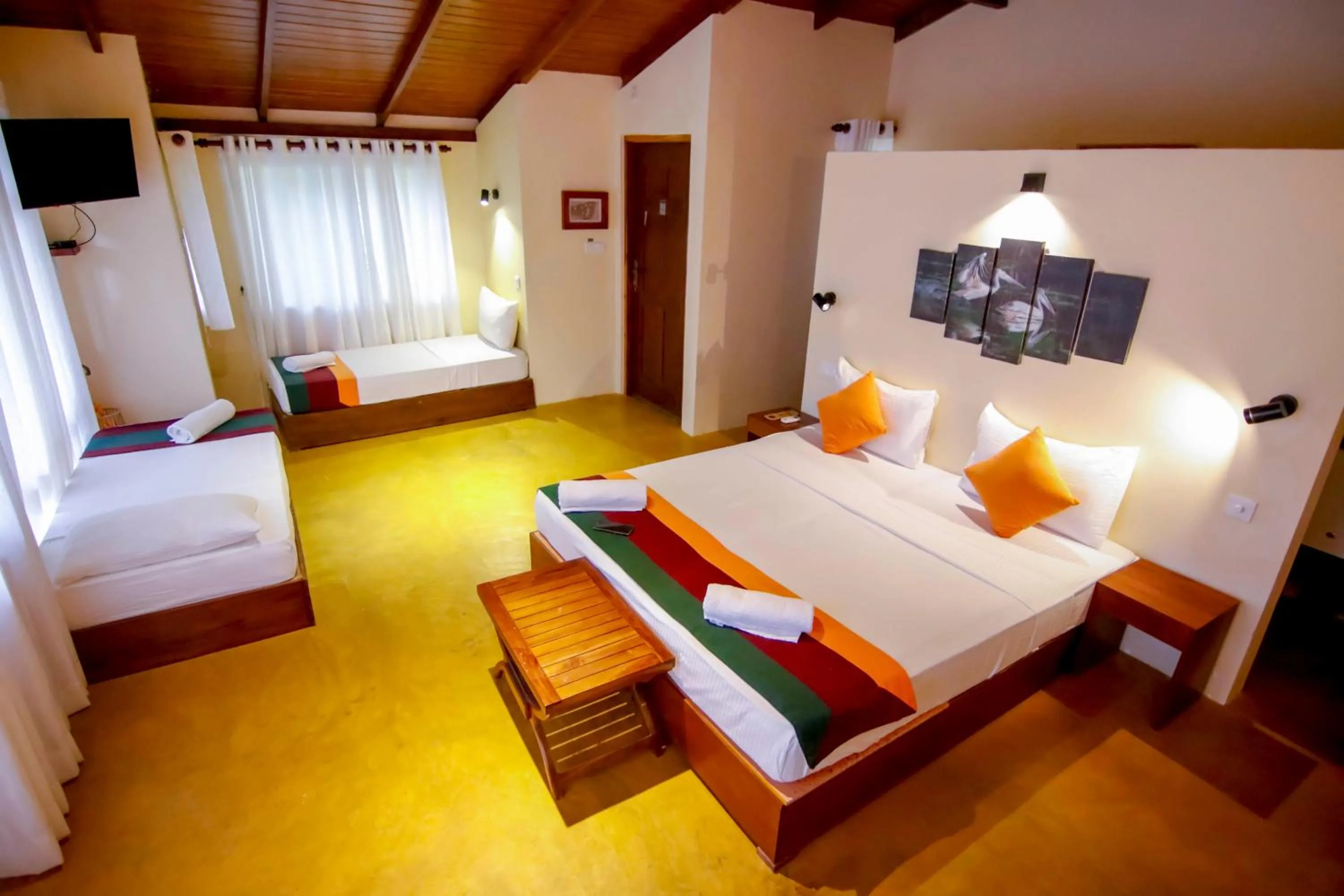 Bedroom, Bed in Cloud Nine Lanka Resort Wilpattu