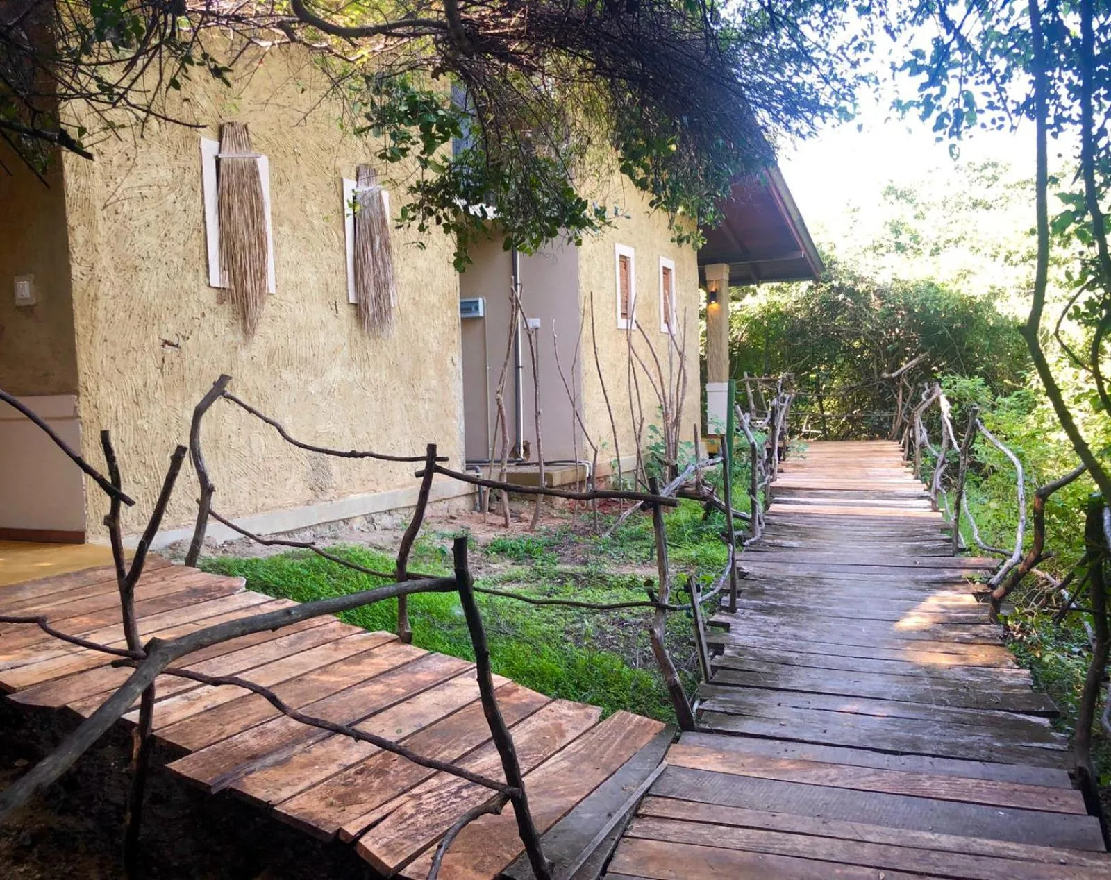 Property building in Cloud Nine Lanka Resort Wilpattu