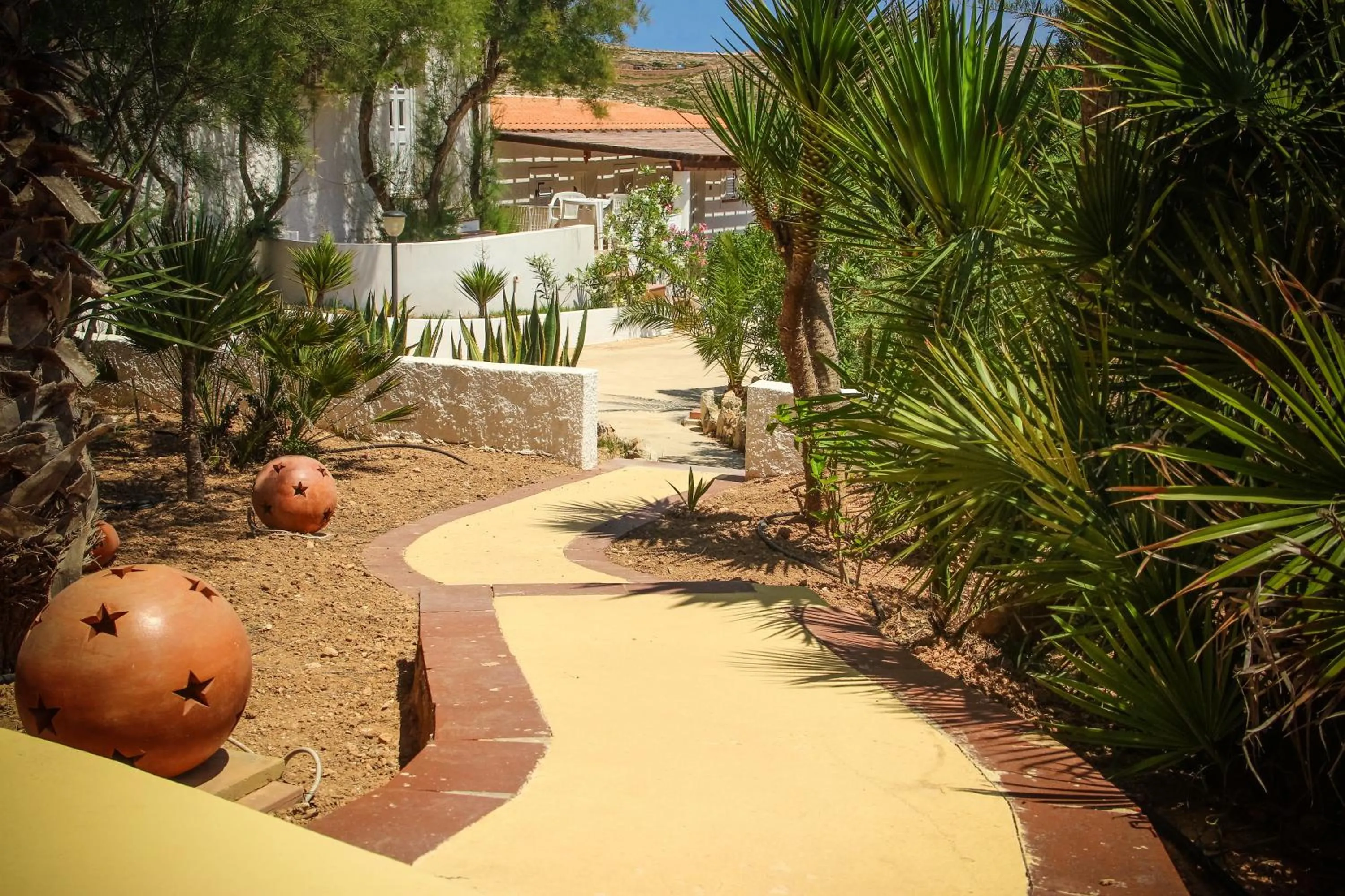 Garden view in Oasi Di Casablanca