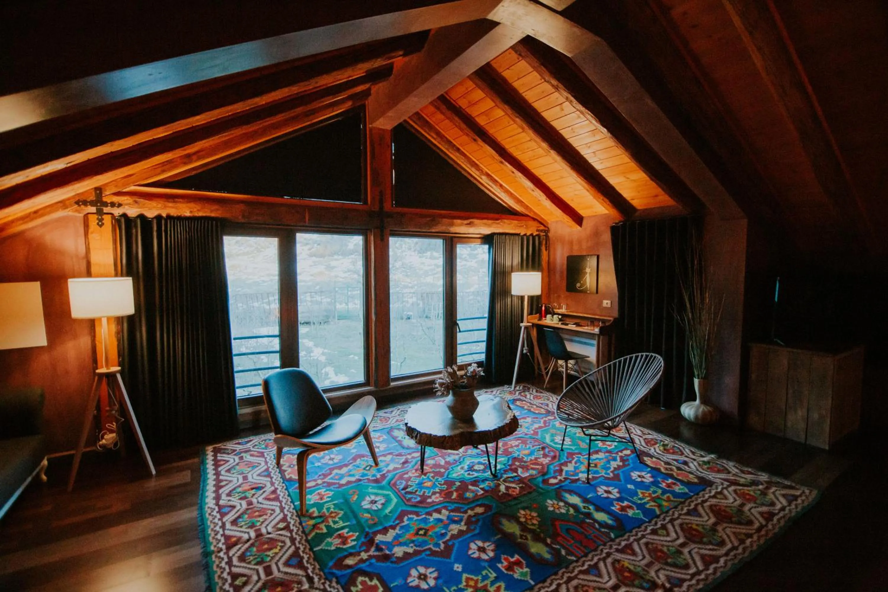 Bed in Dim's Hotel & Restaurant