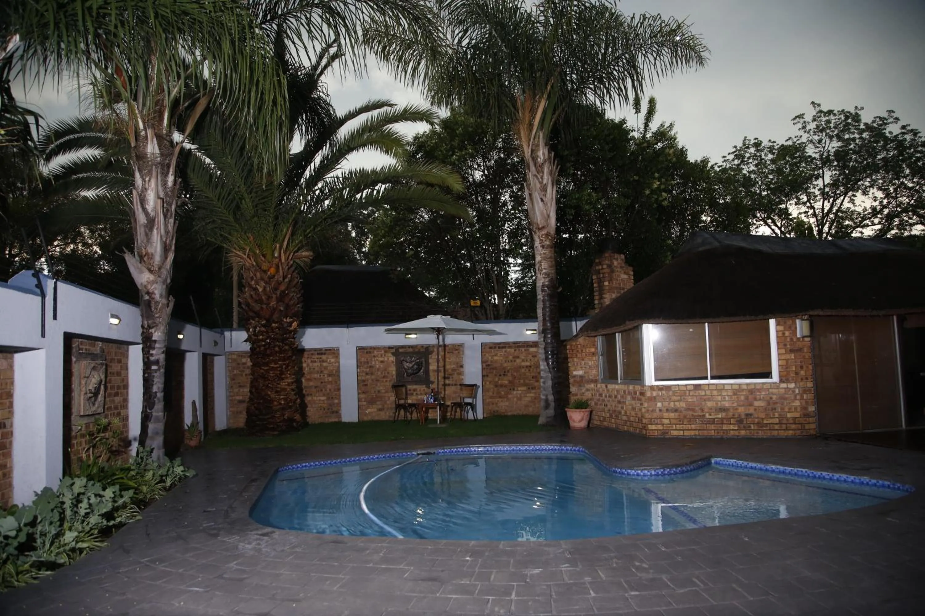 Swimming pool in Travetel OR Tambo Airport