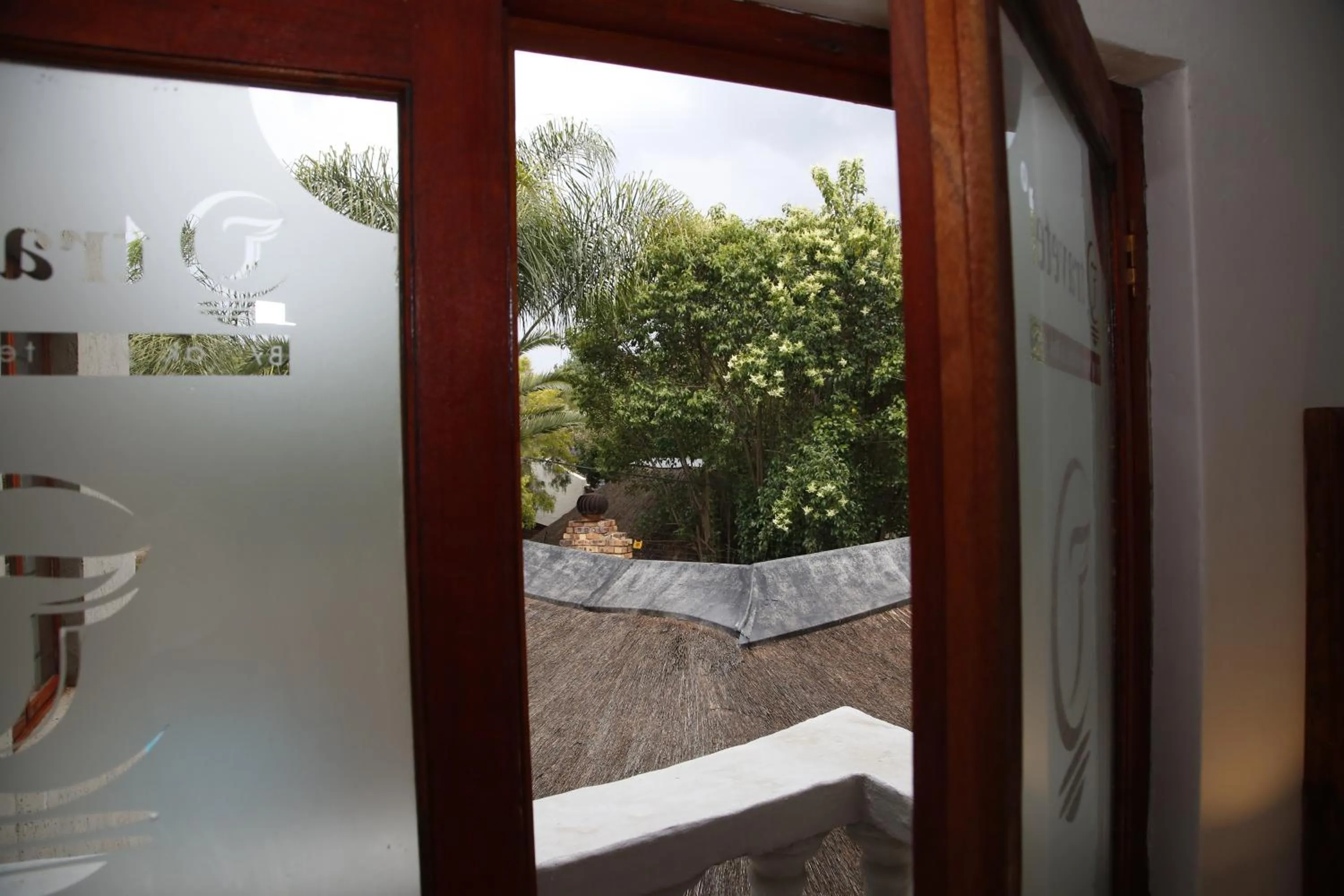 Garden view in Travetel OR Tambo Airport