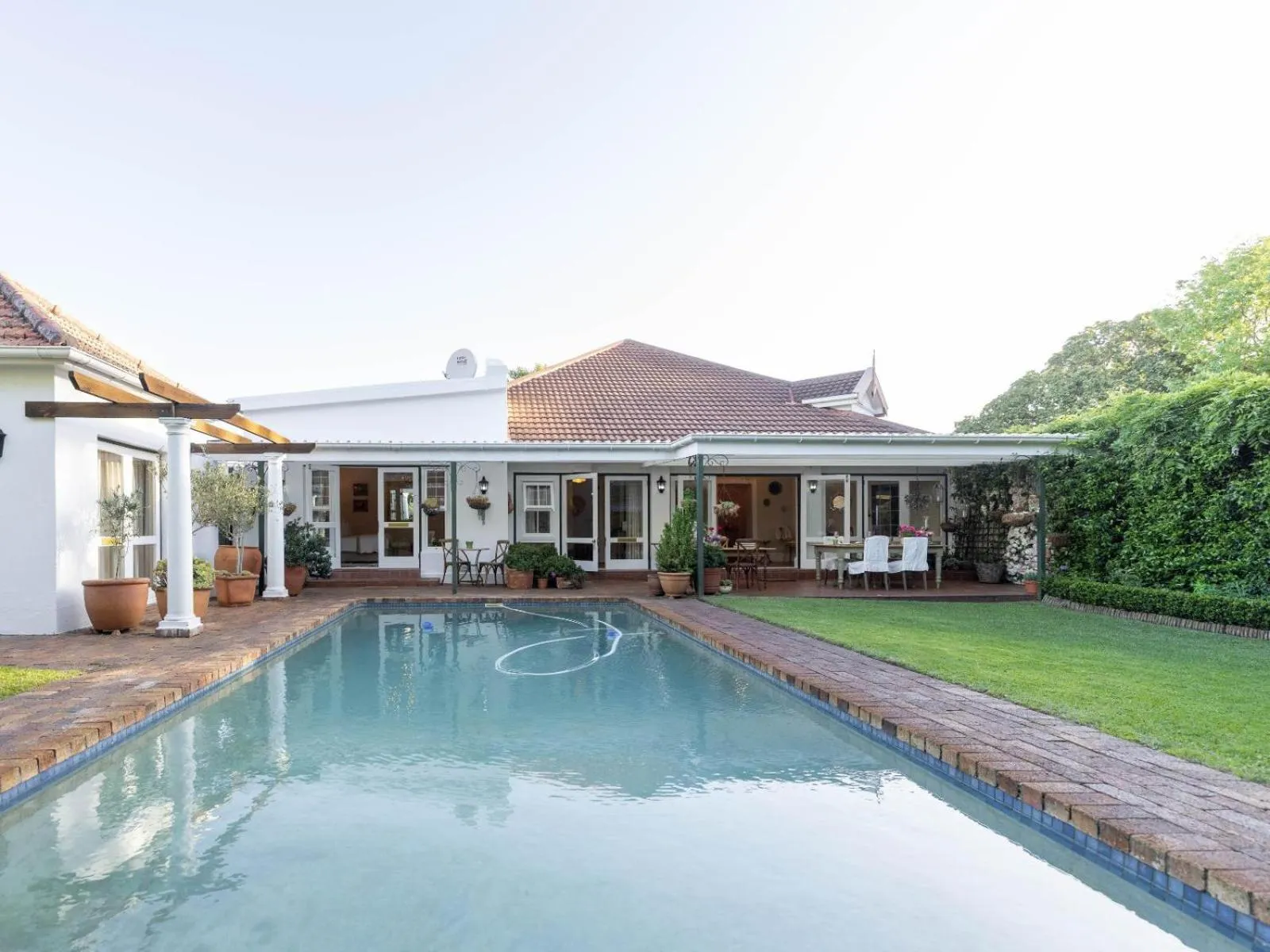 Facade/entrance in Villa Puccini