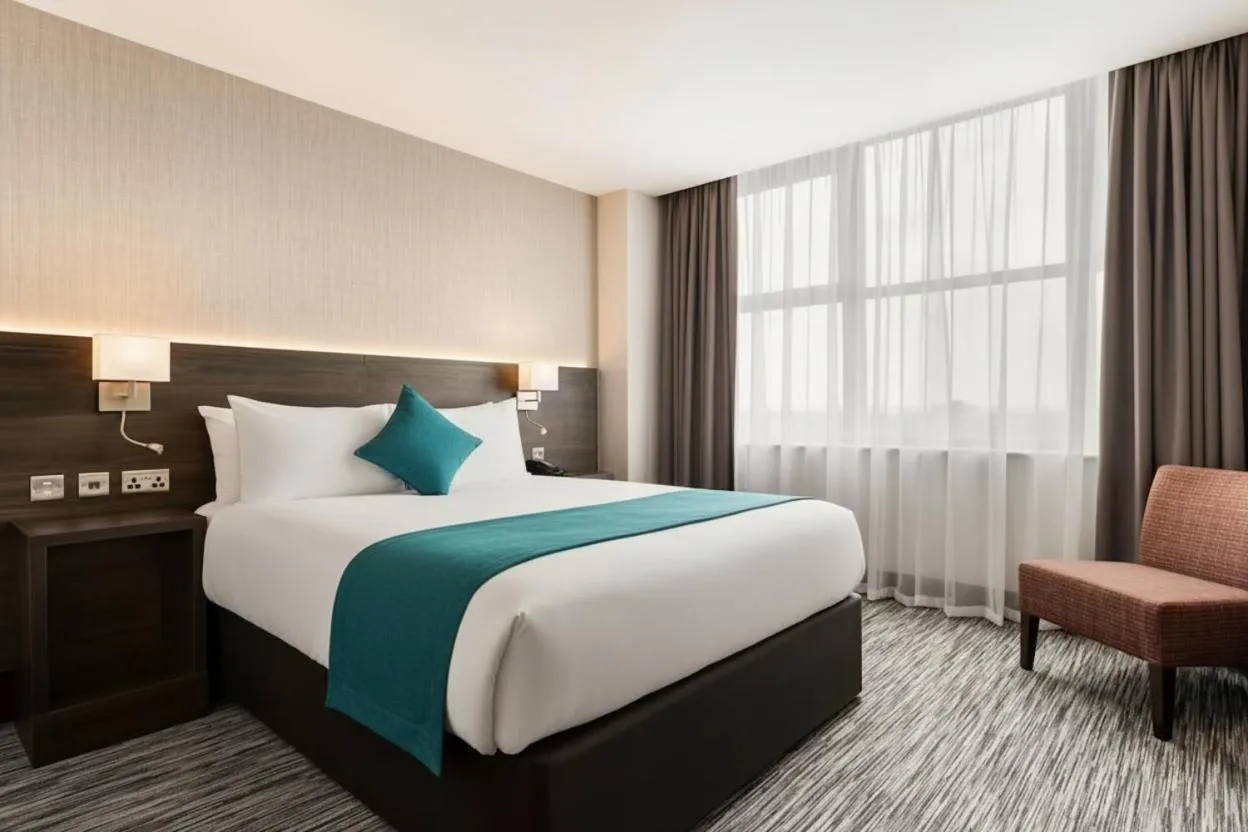 Bed in Ramada by Wyndham Leeds East