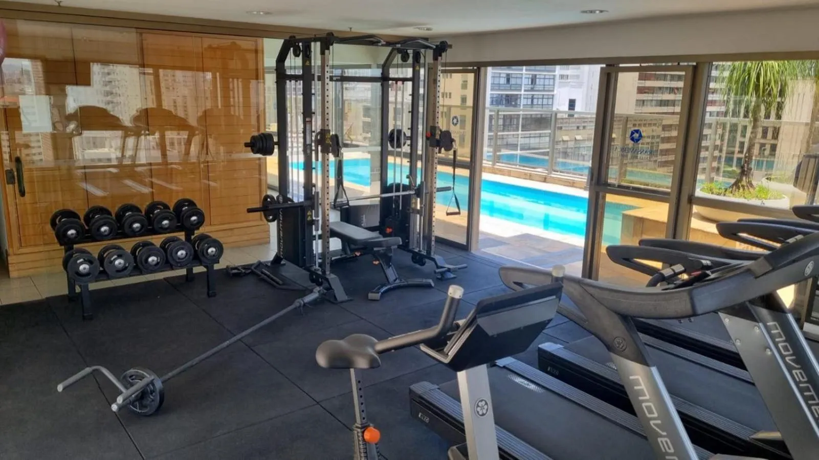 Fitness centre/facilities in Transamerica Executive Paulista