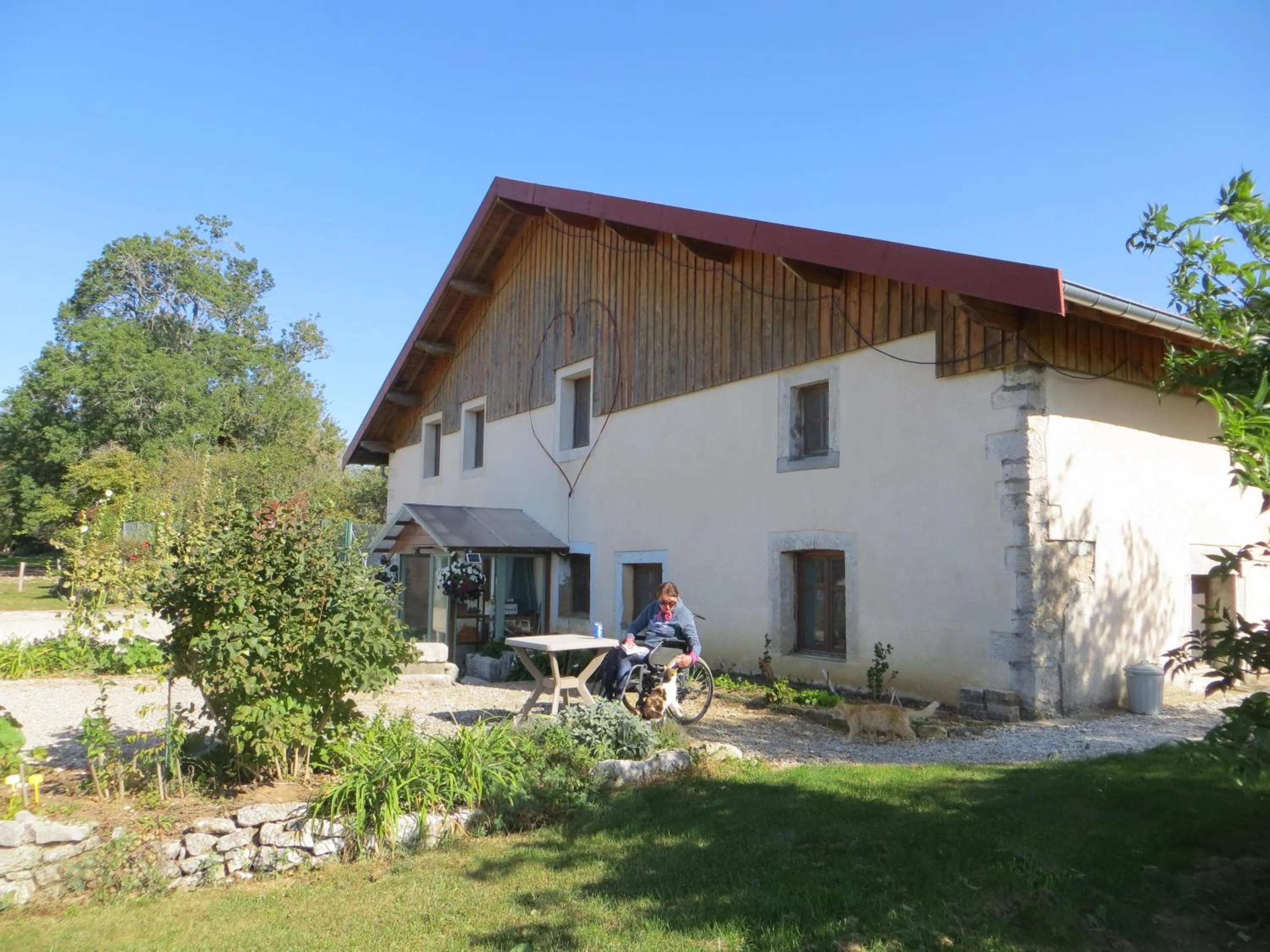 Property building in La ferme du bonheur