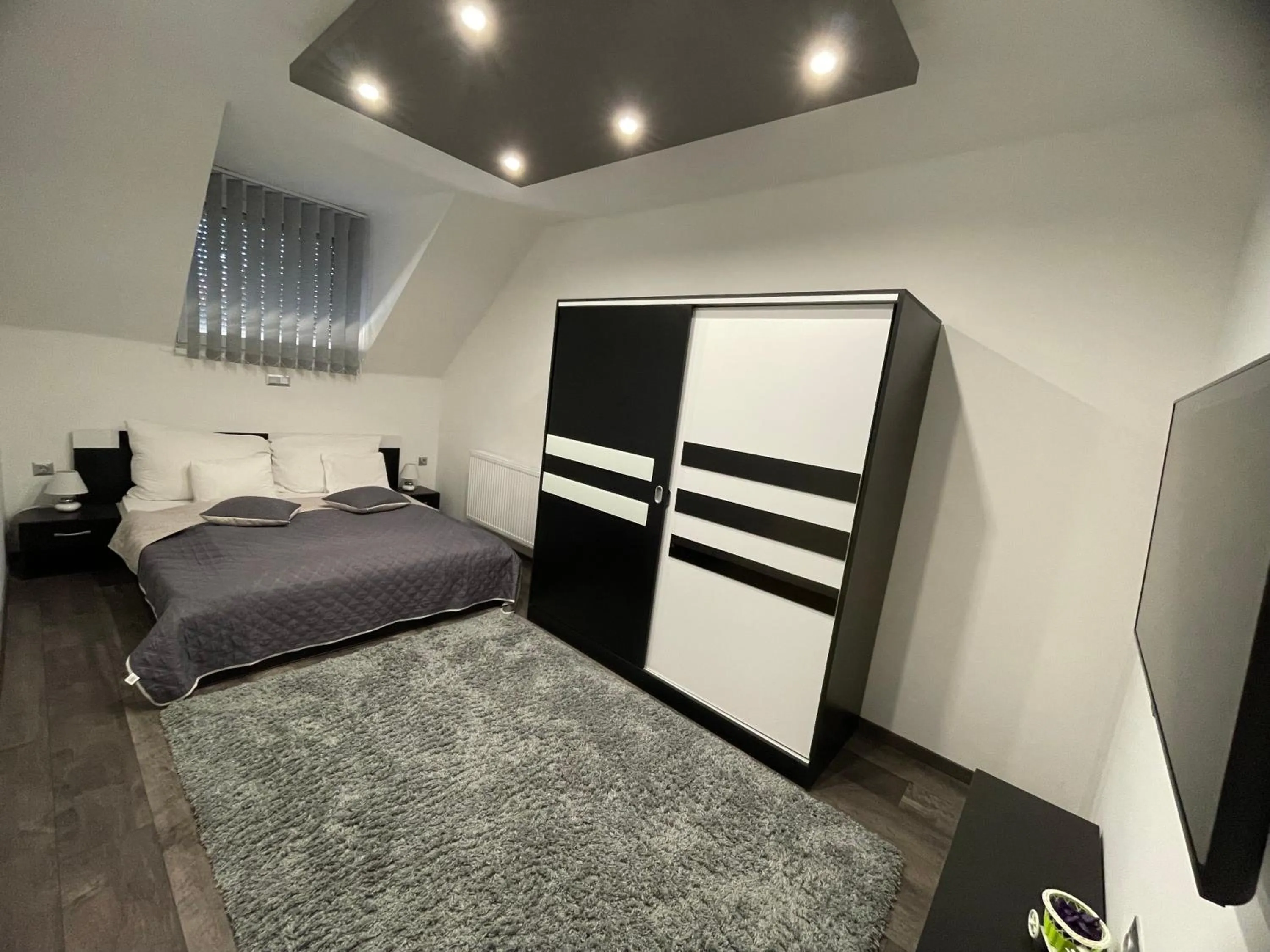 Bedroom, Bed in Hotel Pálma