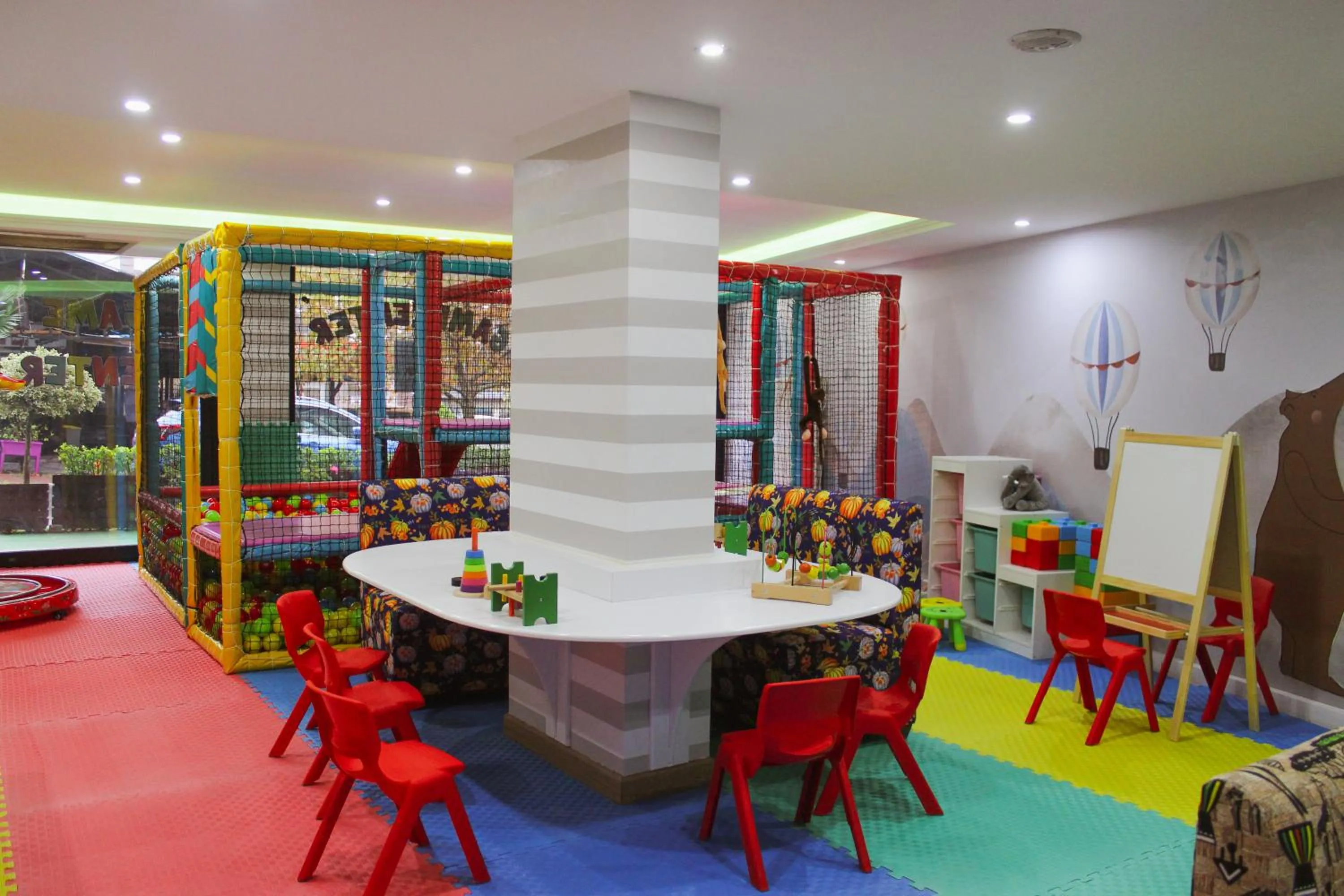 Children play ground in Black Bird Thermal Hotel & SPA