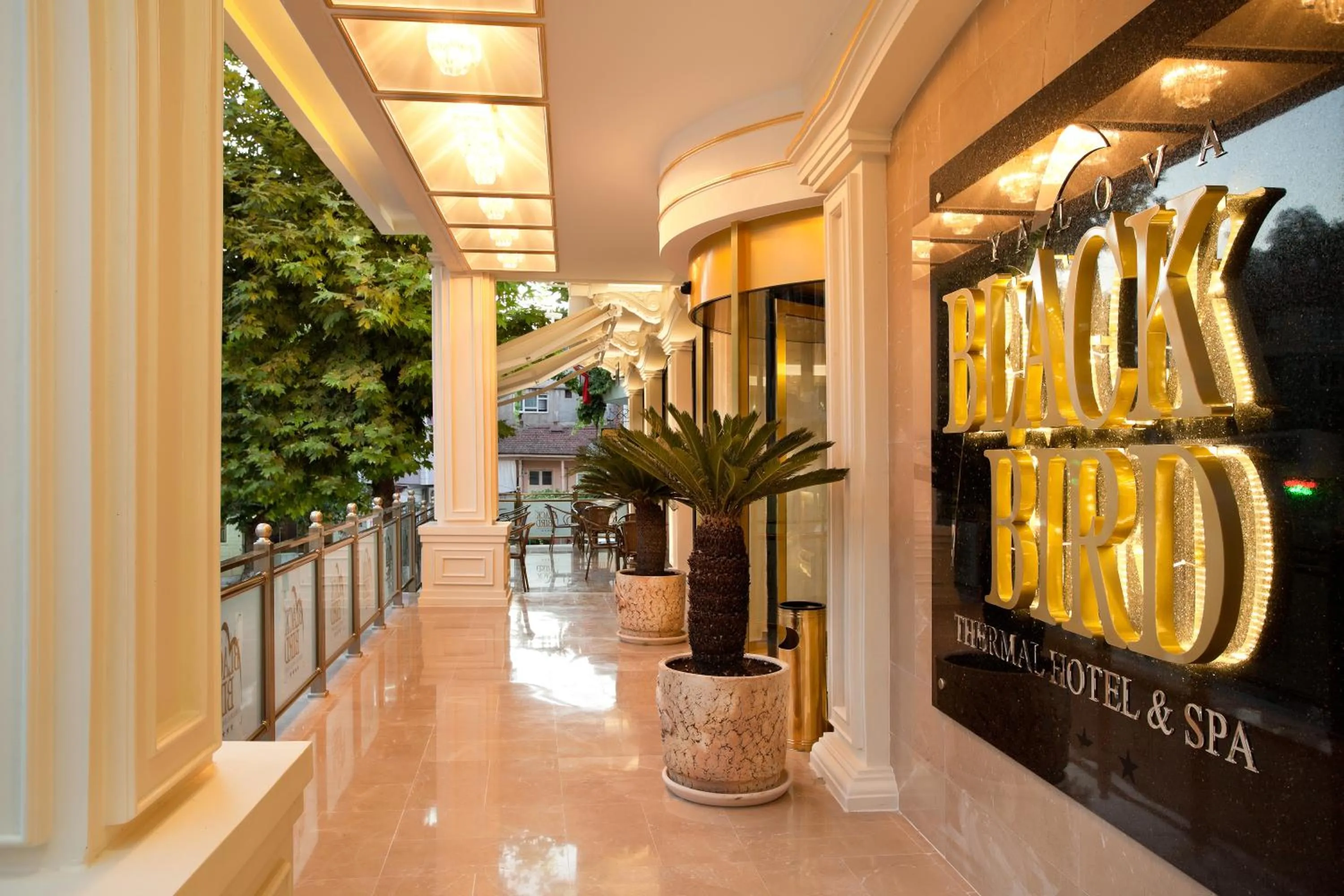 Facade/entrance in Black Bird Thermal Hotel & SPA