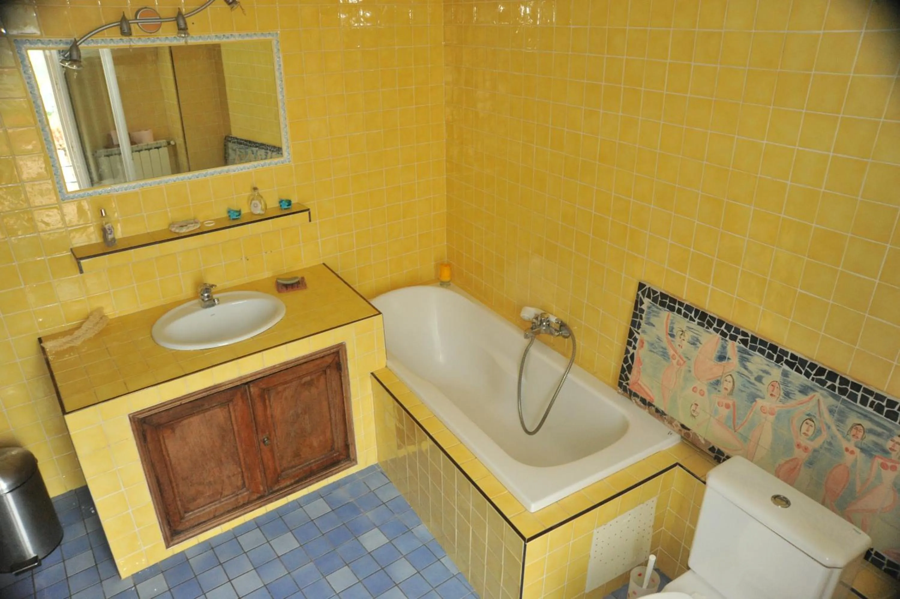 Bathroom in Auberge de la Fontaine