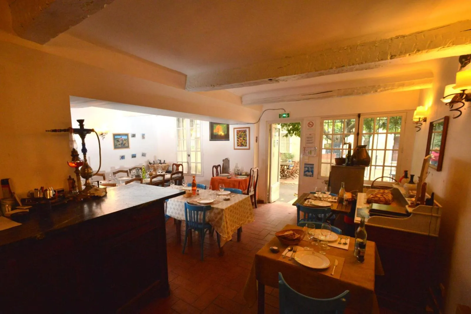 Restaurant/places to eat in Auberge de la Fontaine