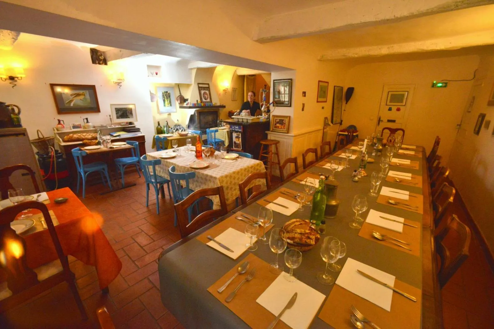 Restaurant/places to eat in Auberge de la Fontaine