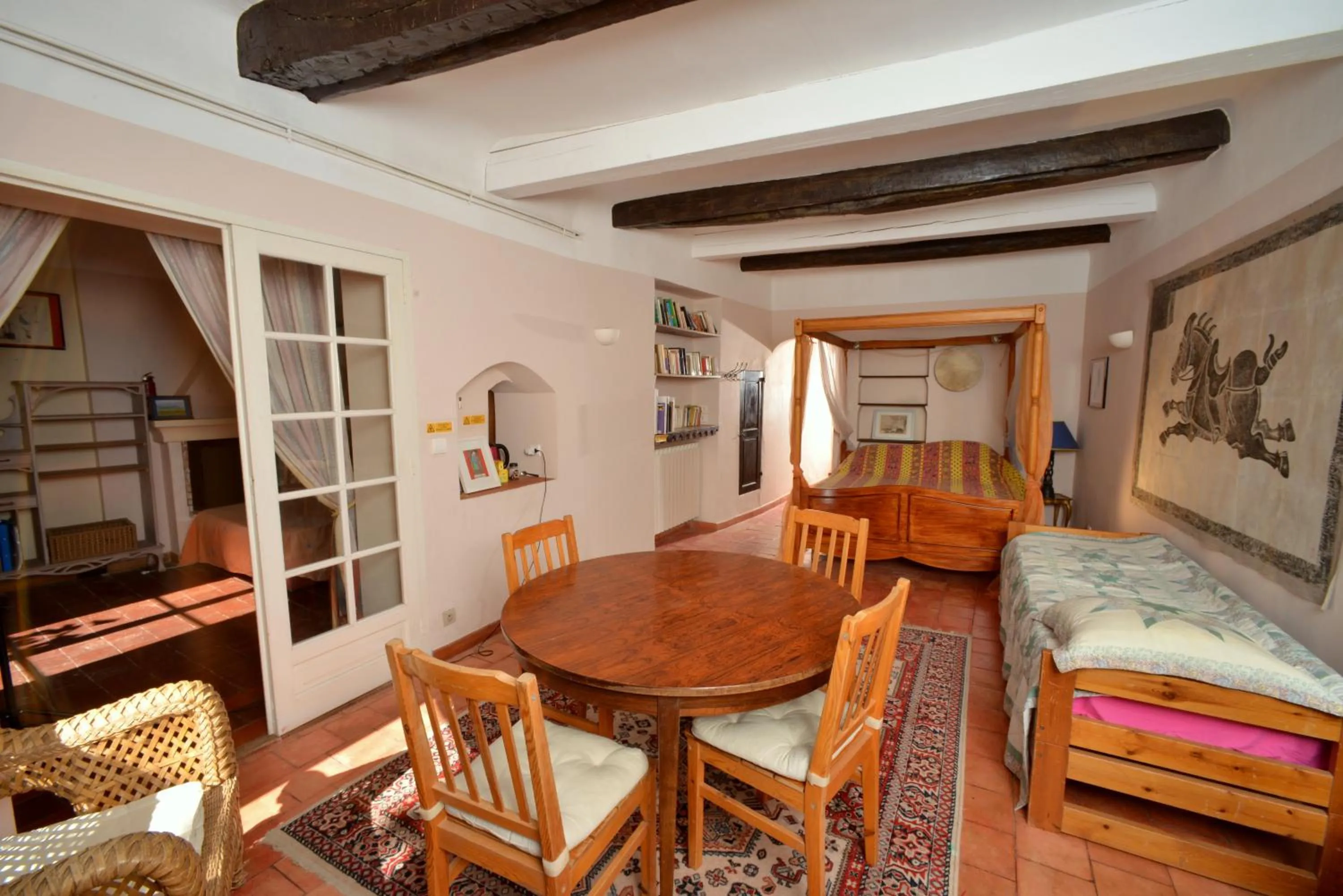 Shower in Auberge de la Fontaine