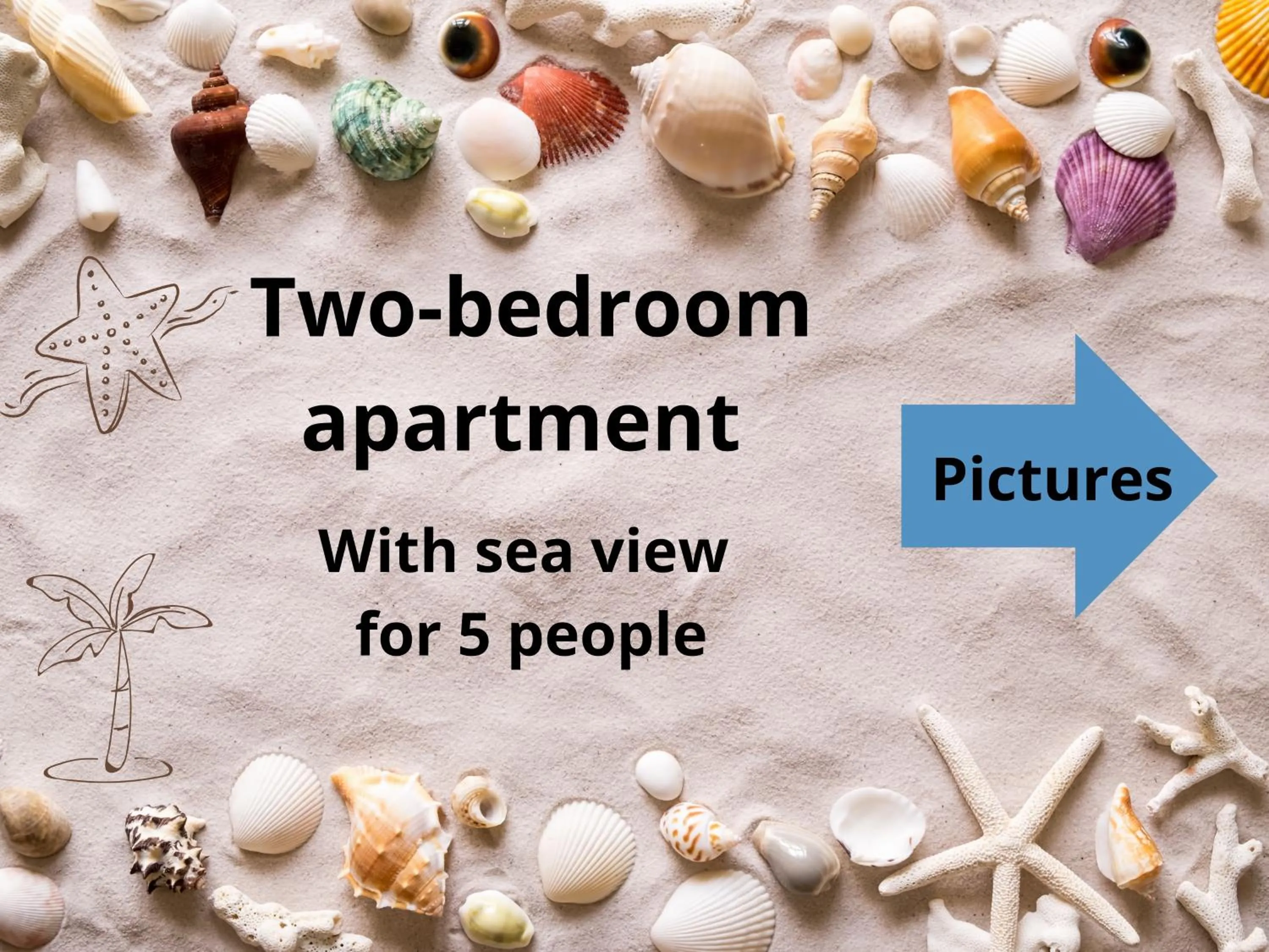 Text overlay in Apartmani Avanti Becici