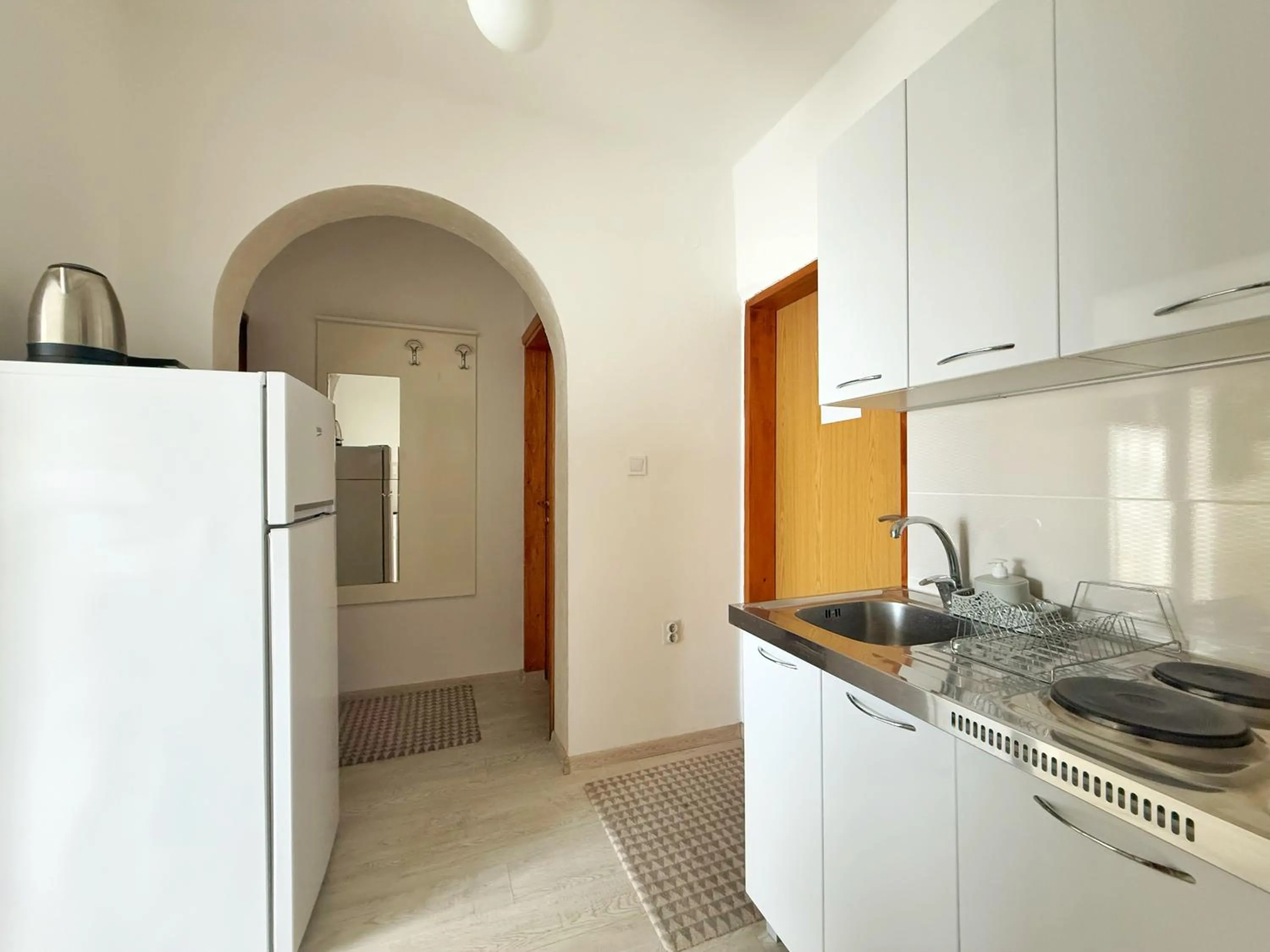 Kitchen or kitchenette in Apartmani Avanti Becici