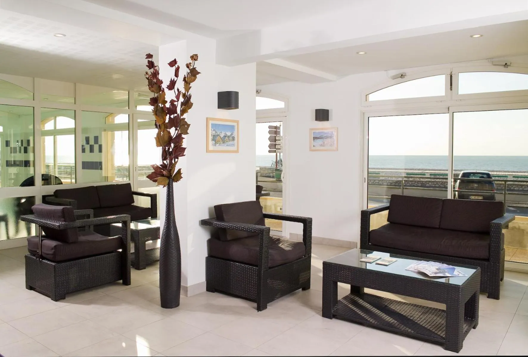 Communal lounge/ TV room in Madame Vacances Les Terrasses De La Plage