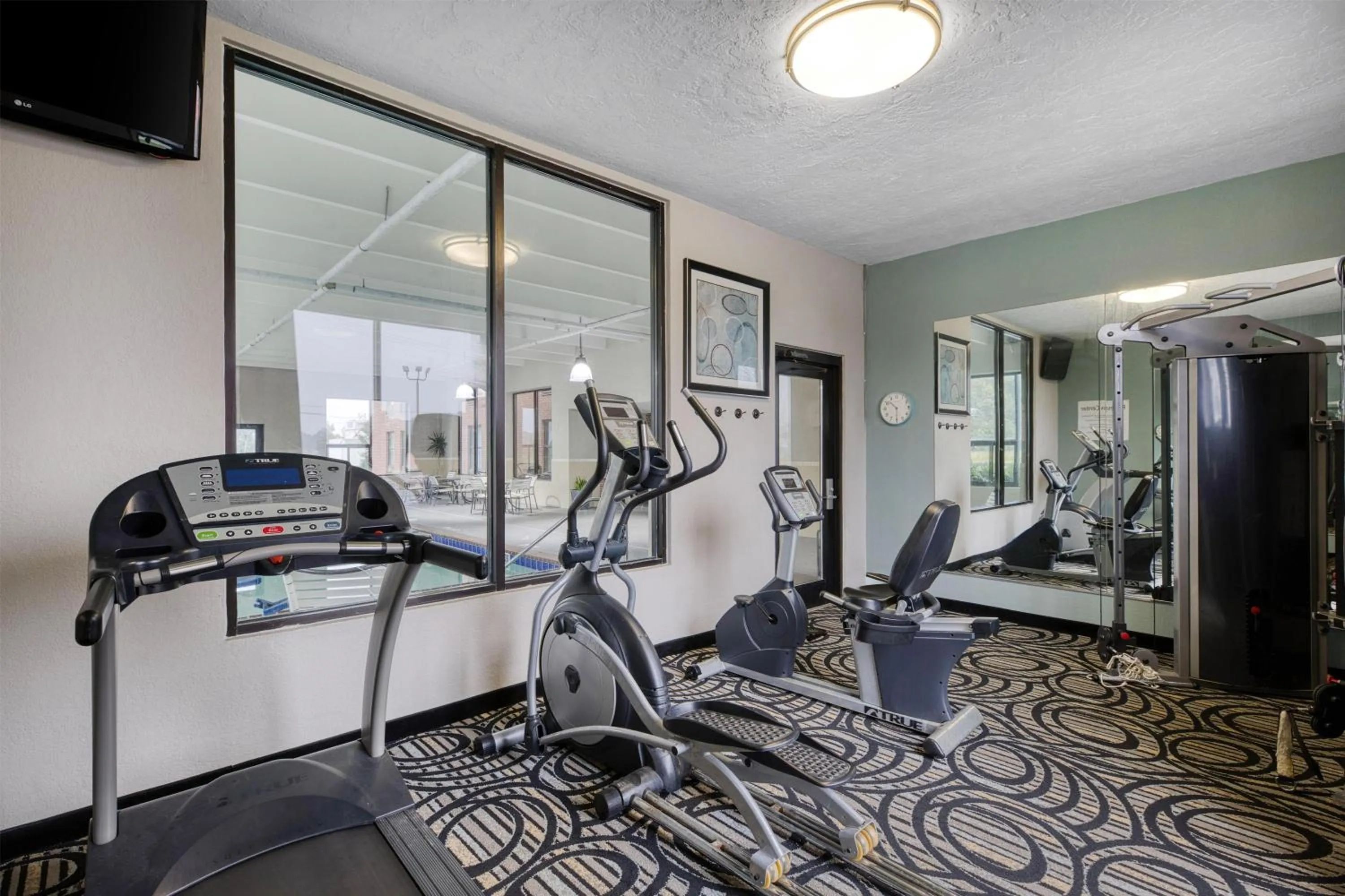 Fitness centre/facilities in Best Western Lake Cumberland Inn