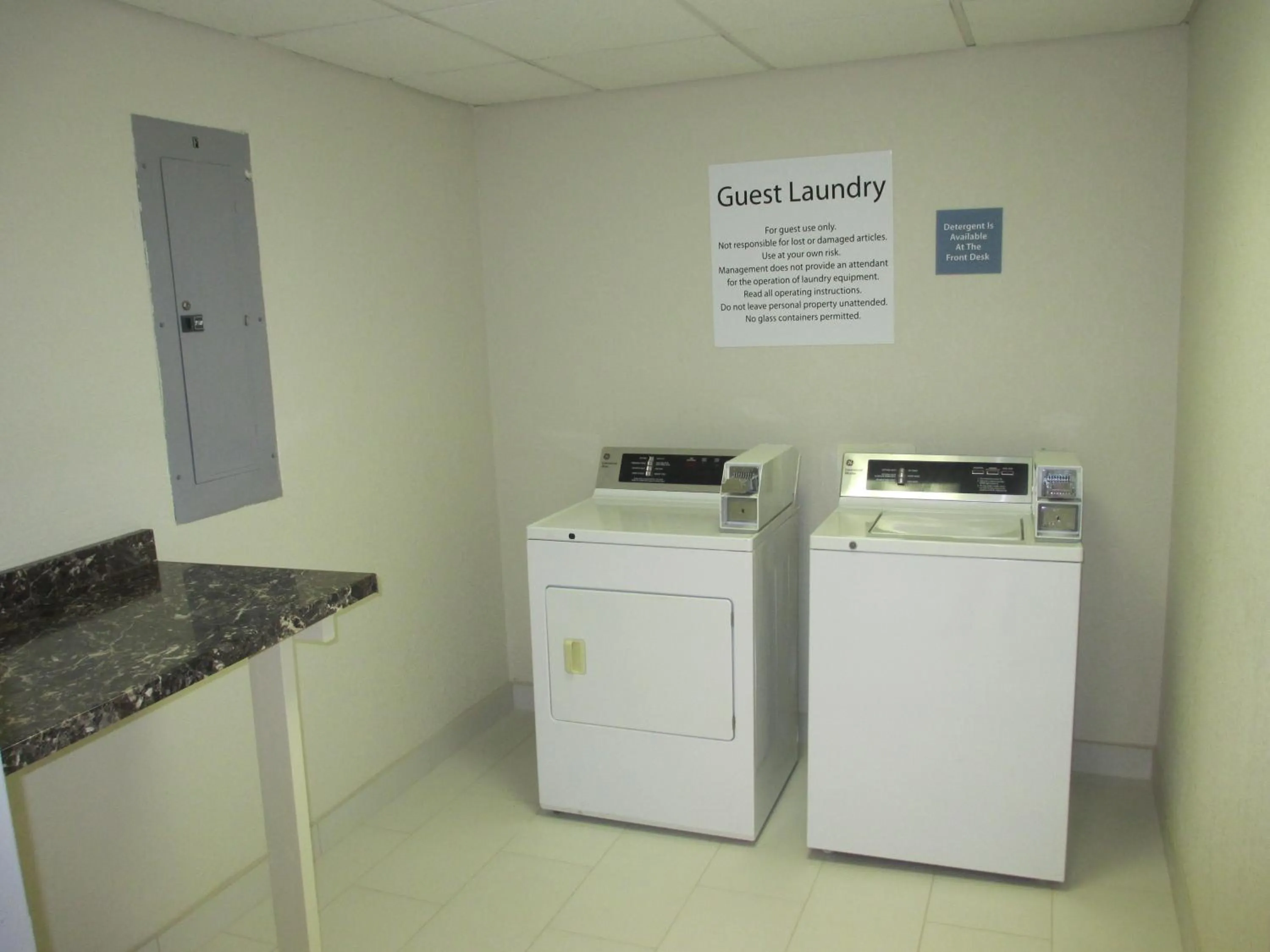laundry in Best Western Lake Cumberland Inn