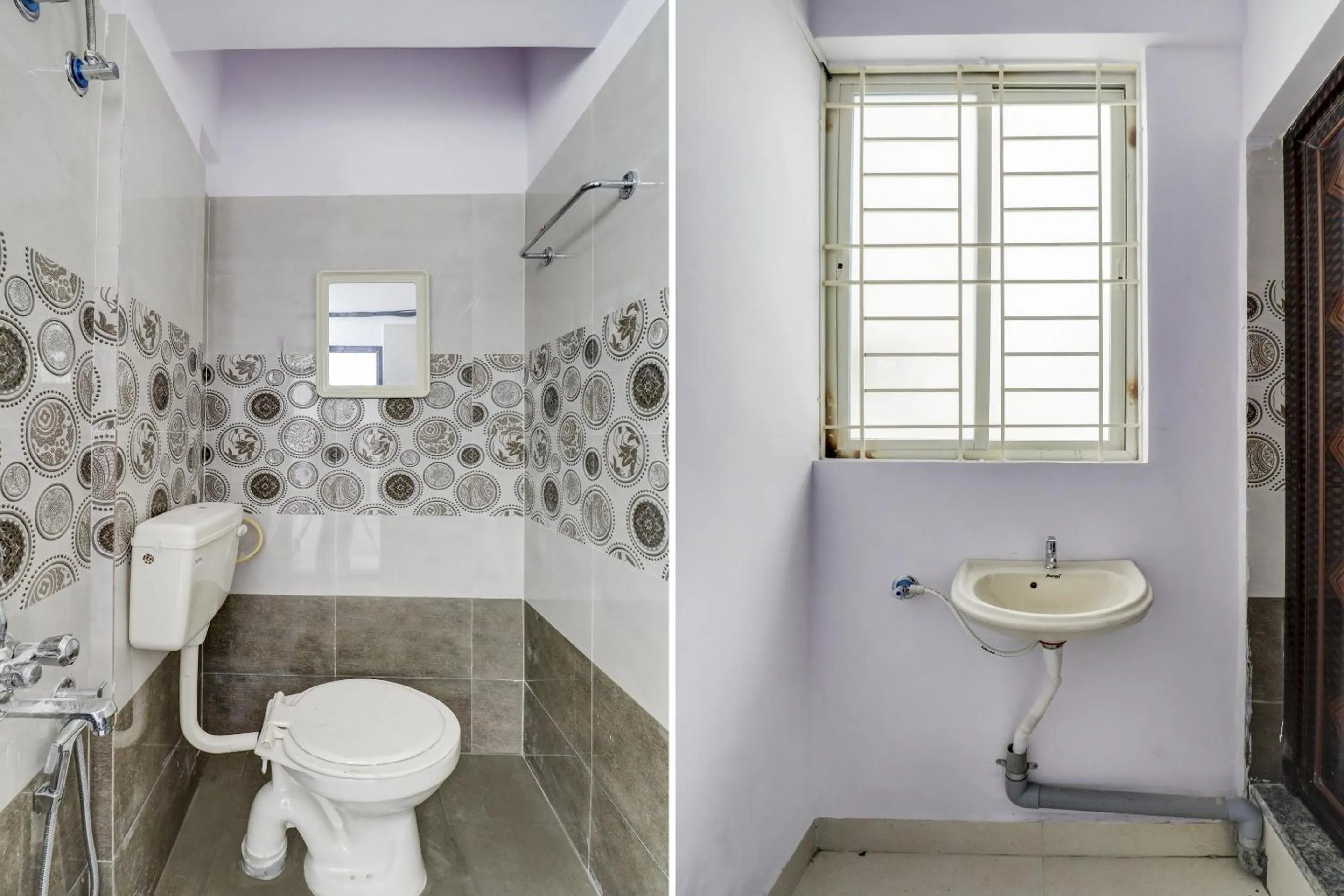 Bathroom in Hotel O Home Mishra Suites