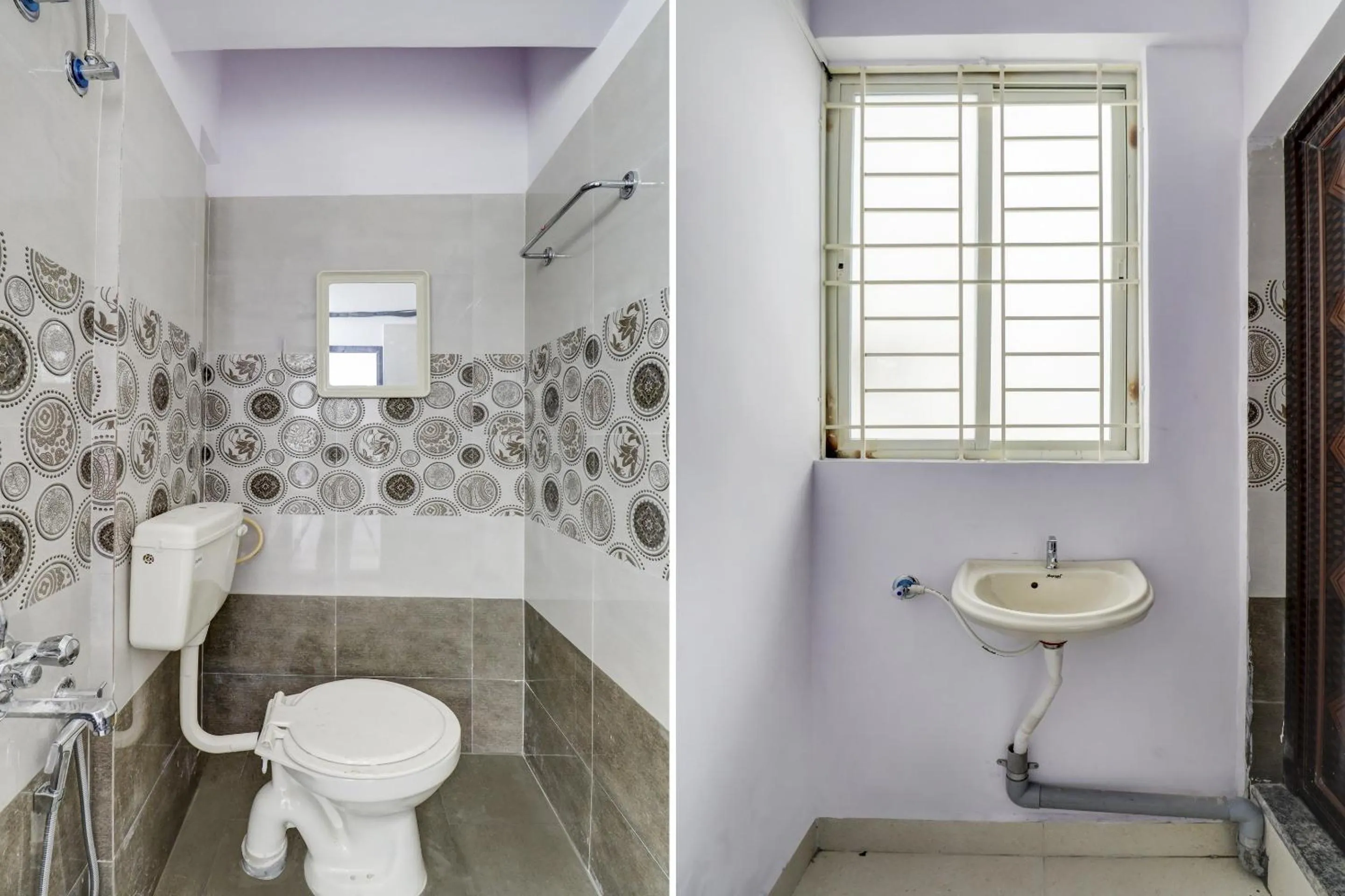 Bathroom in Hotel O Home Mishra Suites