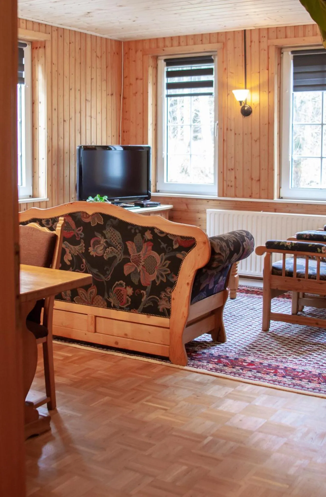 Living room in Waldhaus Wolfsbachmühle