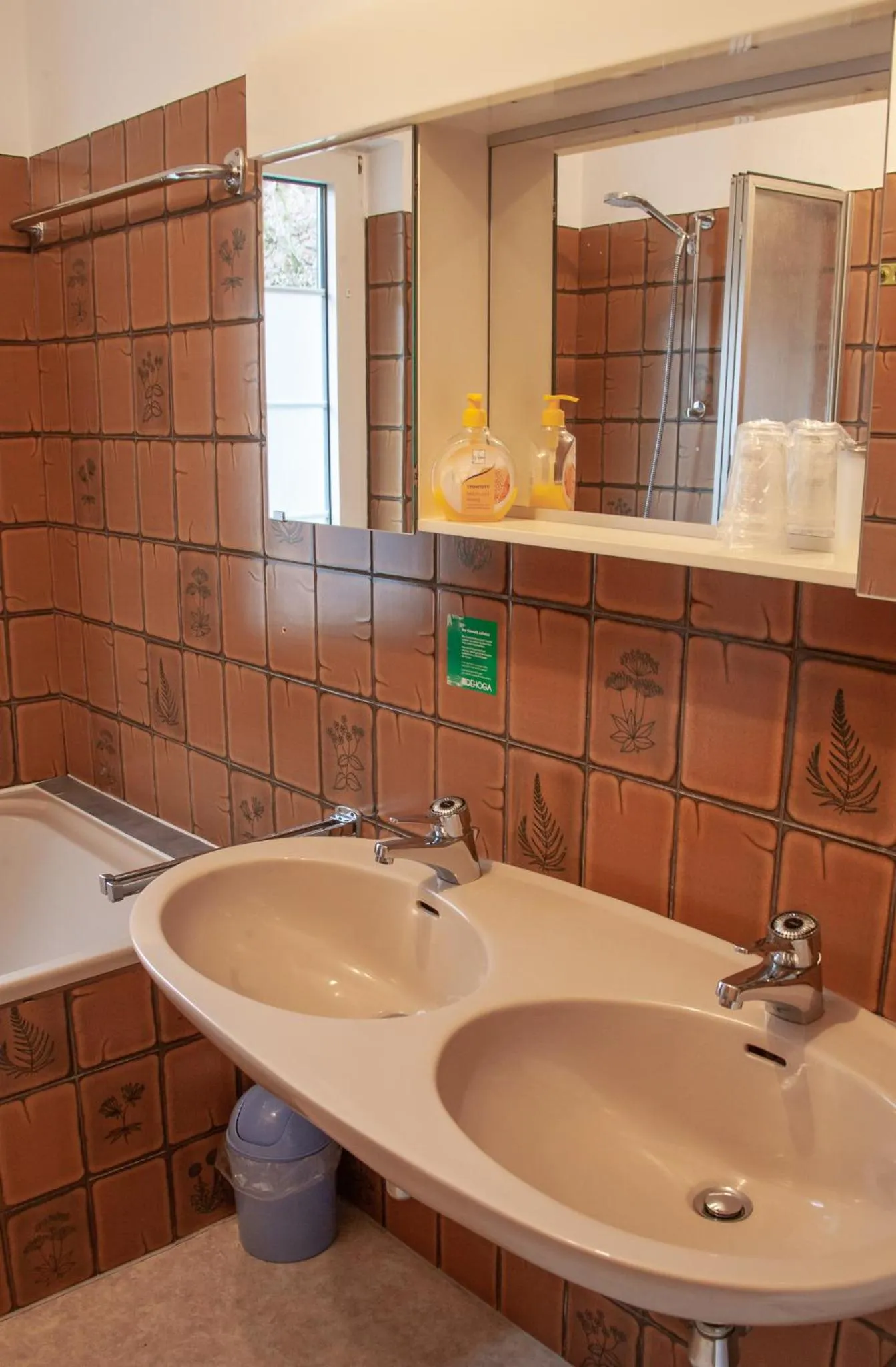 Bathroom in Waldhaus Wolfsbachmühle