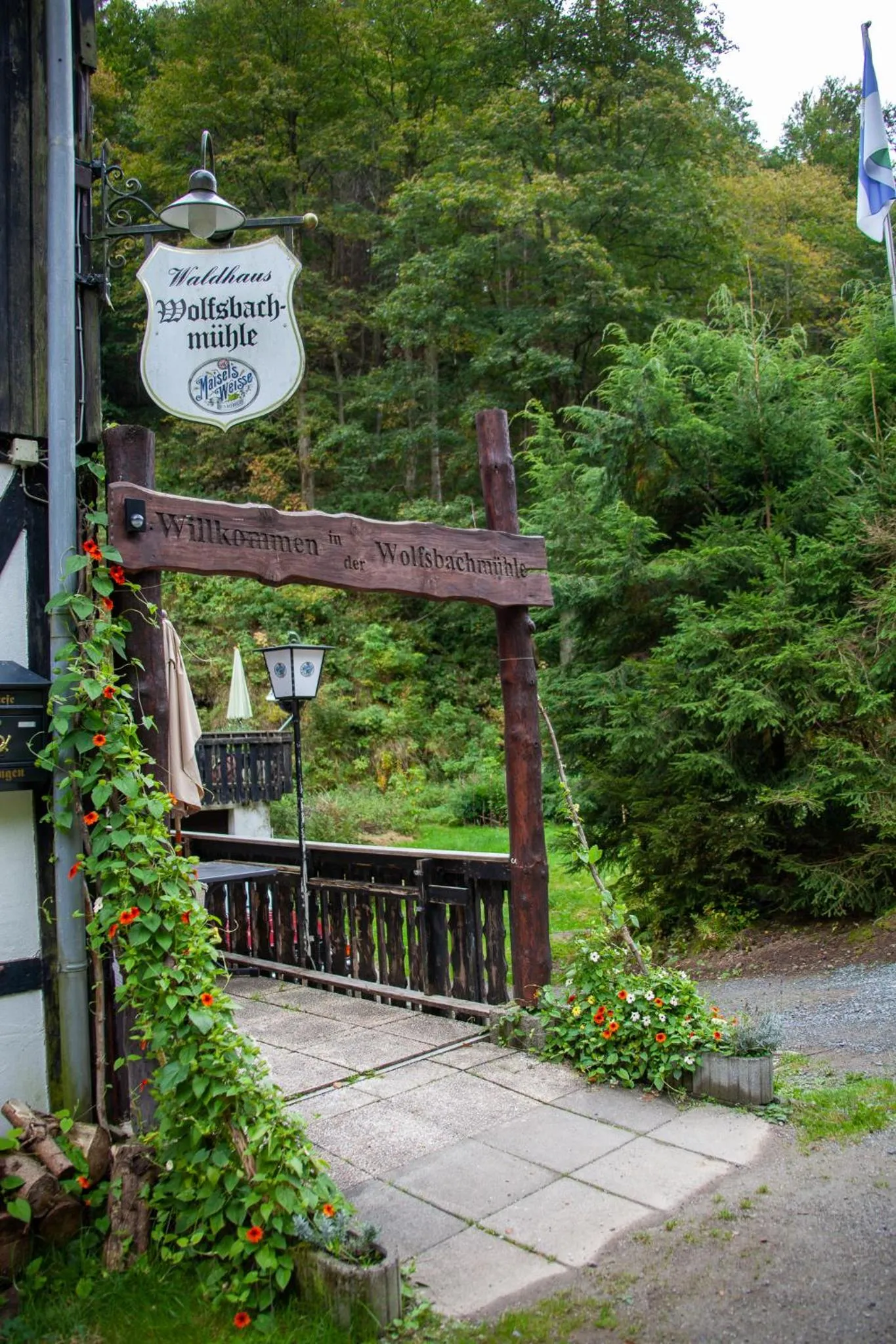 Property building in Waldhaus Wolfsbachmühle