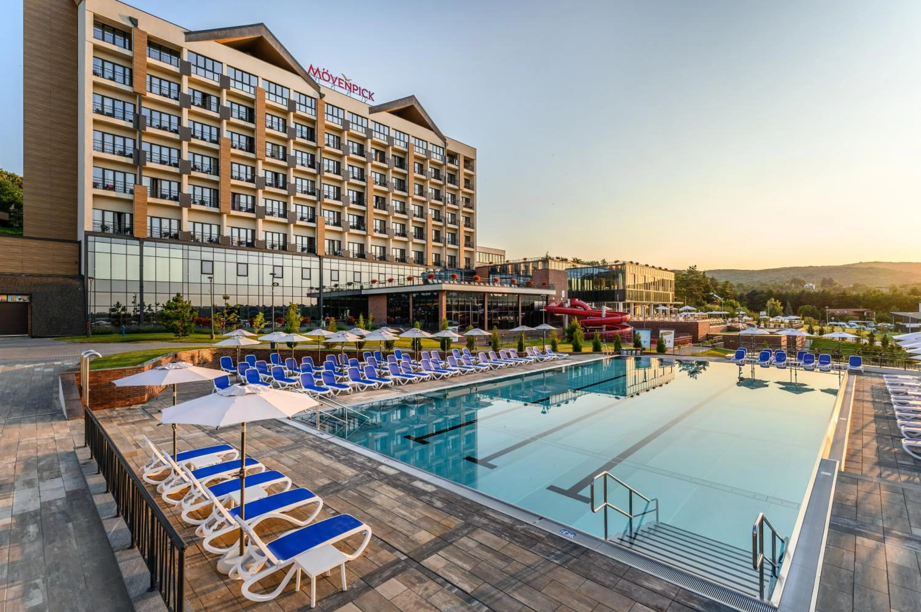 Property building in Movenpick Resort and Spa Fruske Terme