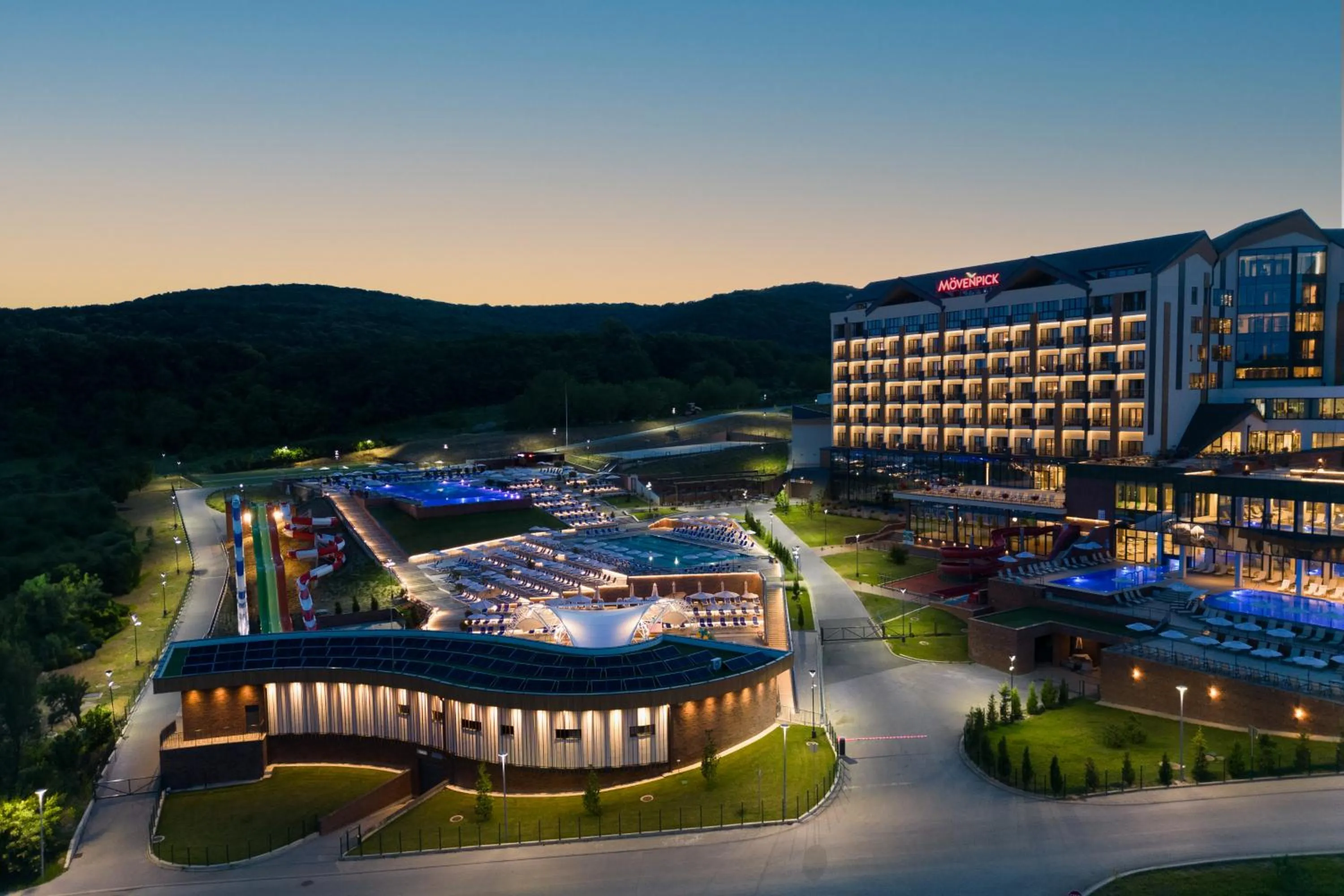 Property building in Movenpick Resort and Spa Fruske Terme