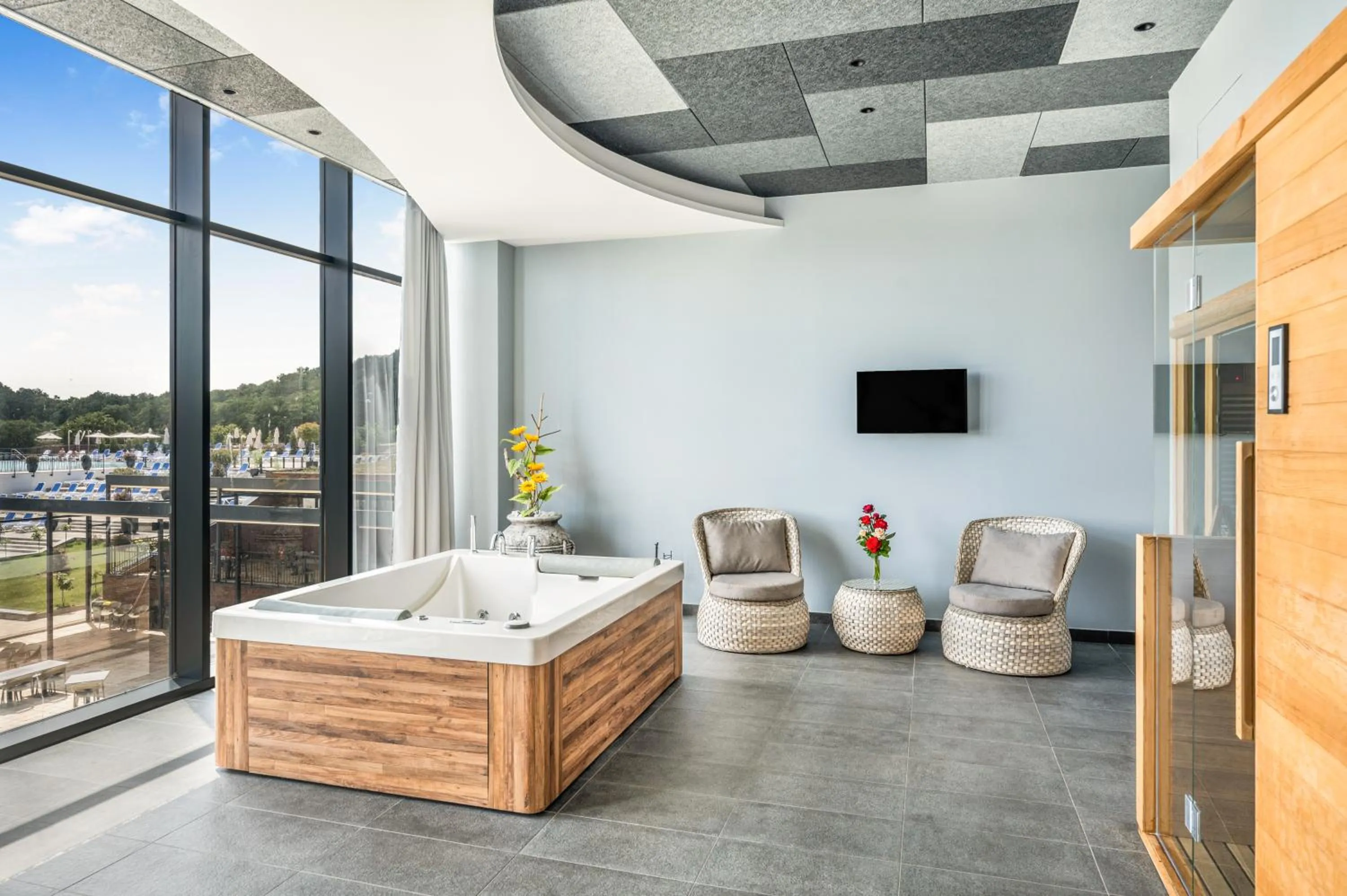 Spa and wellness centre/facilities in Movenpick Resort and Spa Fruske Terme