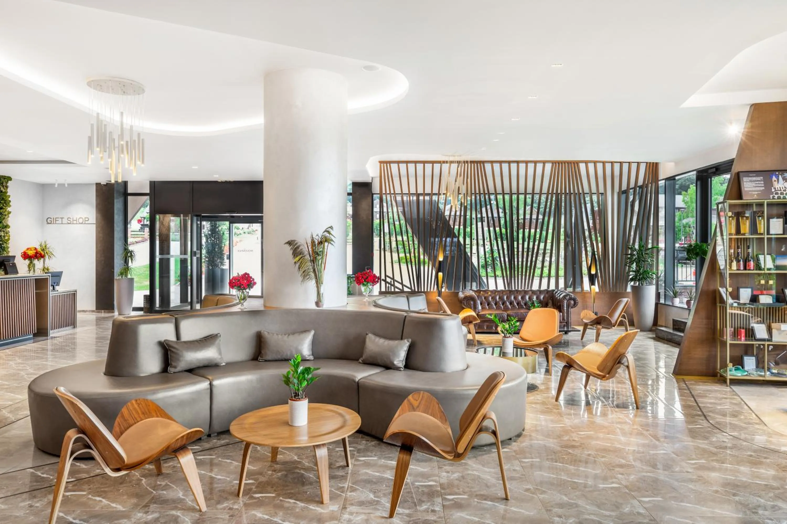 Lobby or reception in Movenpick Resort and Spa Fruske Terme