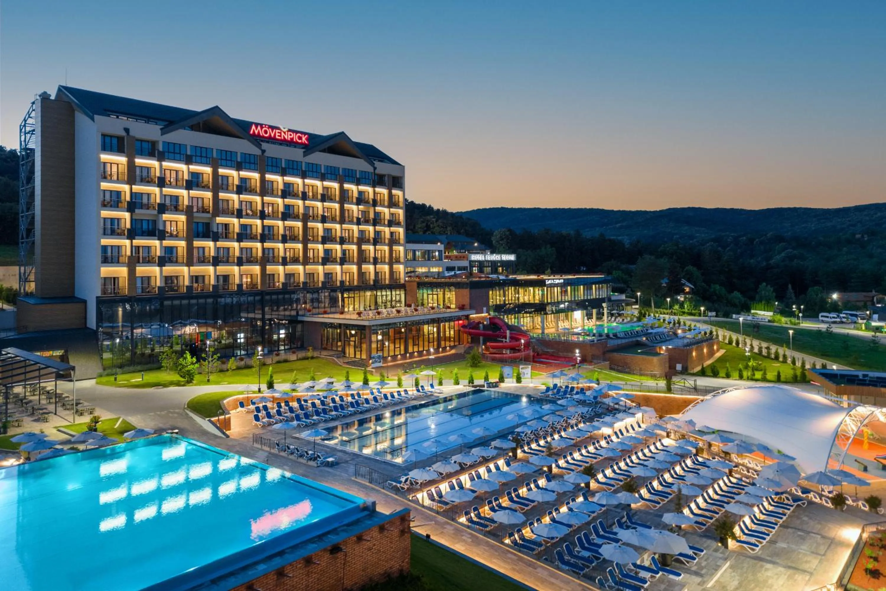 Property building in Movenpick Resort and Spa Fruske Terme