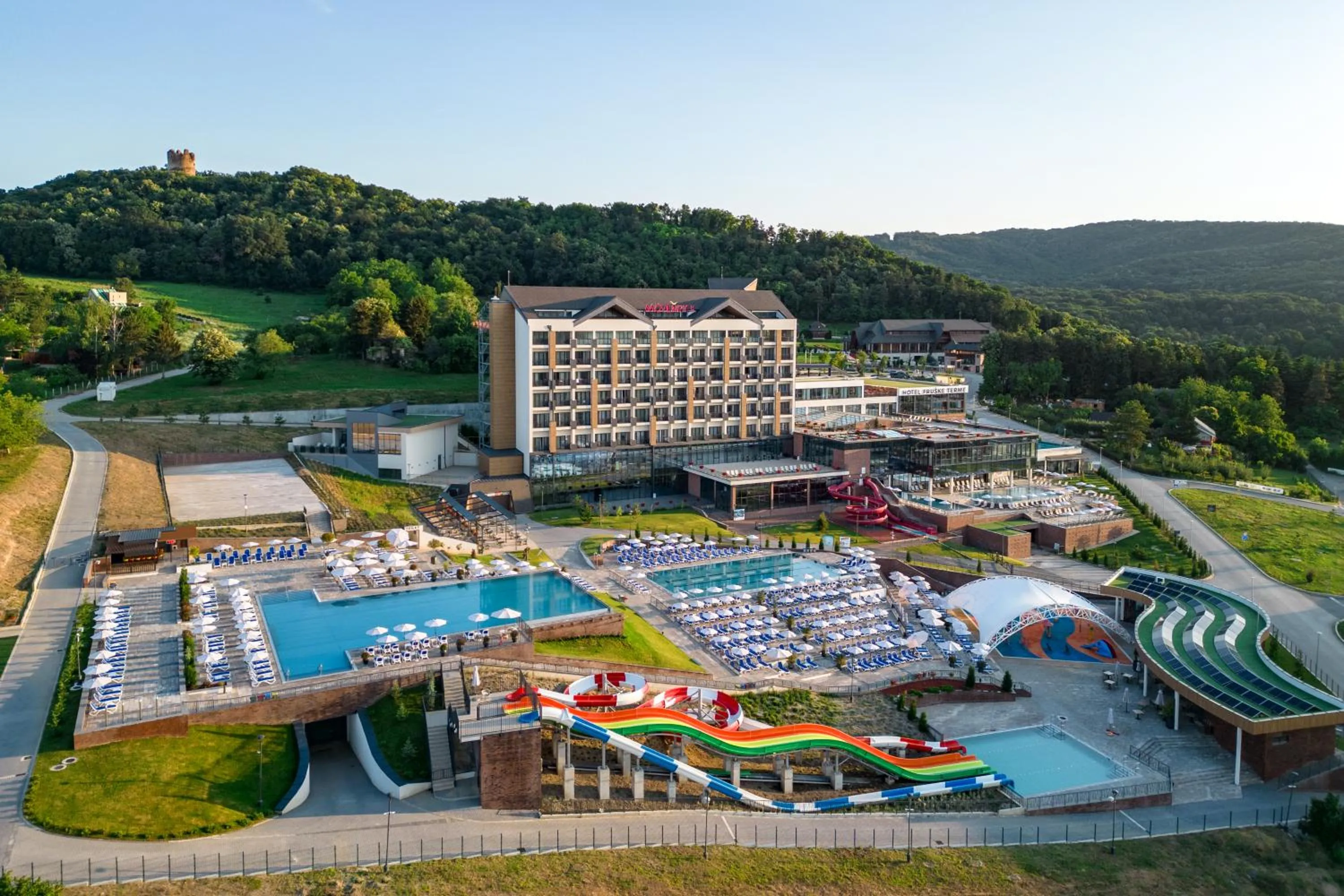 Property building in Movenpick Resort and Spa Fruske Terme