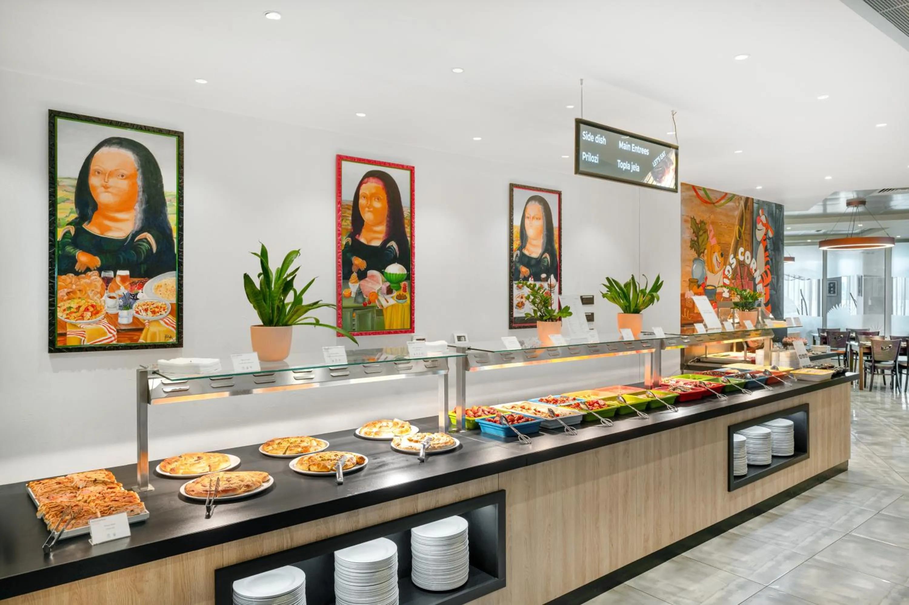 Buffet breakfast in Movenpick Resort and Spa Fruske Terme