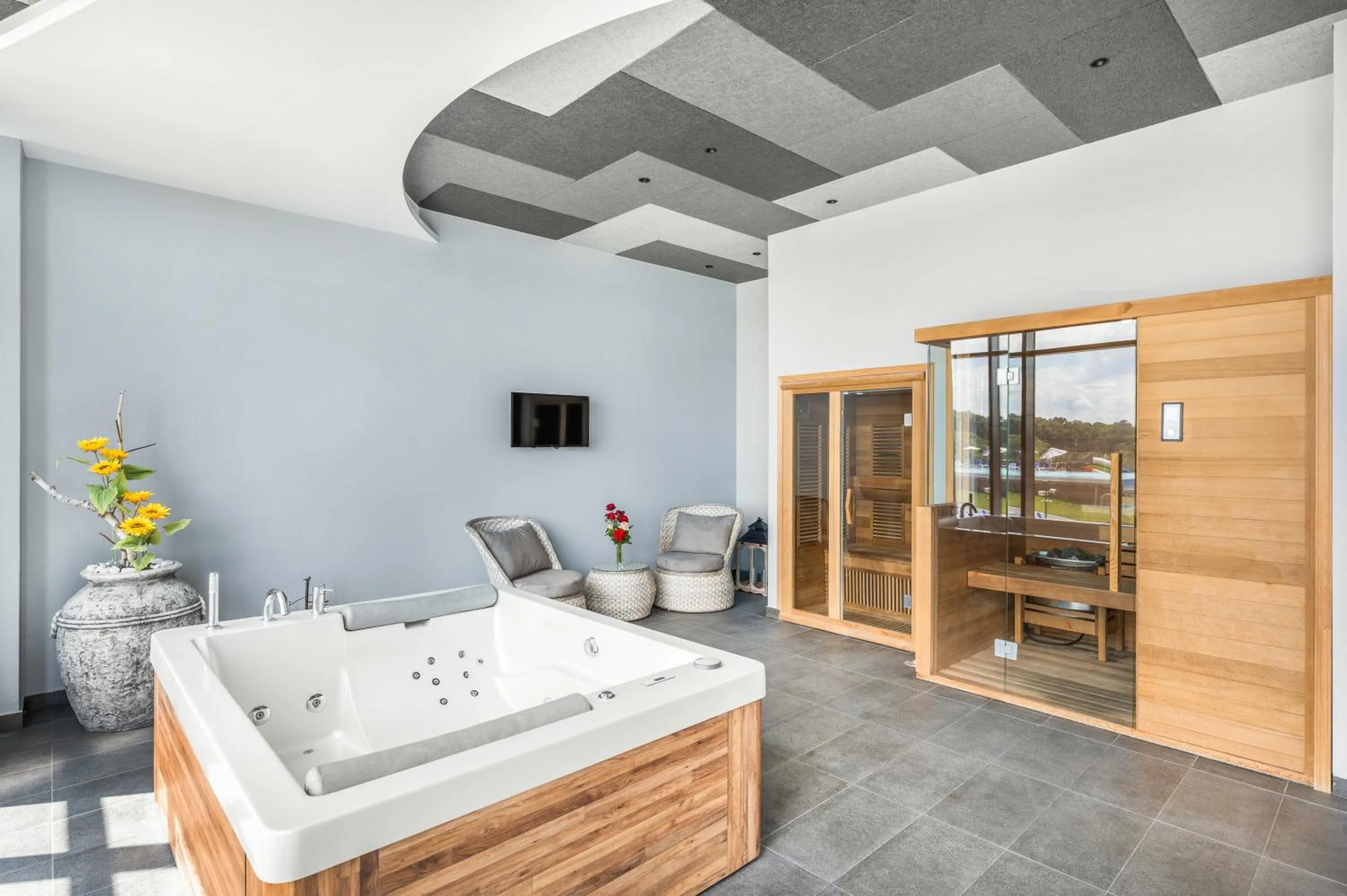 Spa and wellness centre/facilities in Movenpick Resort and Spa Fruske Terme