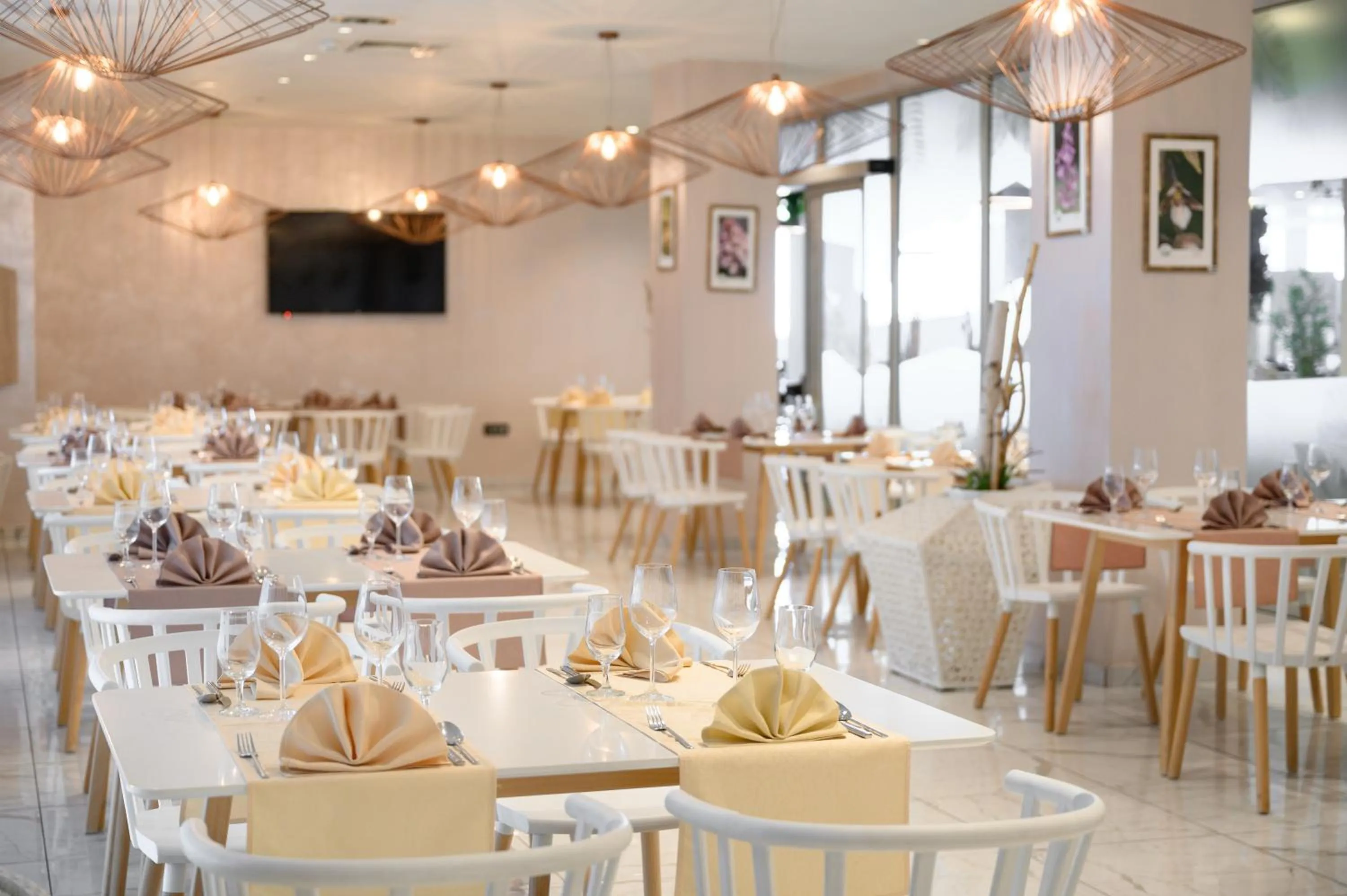 Dining area in Movenpick Resort and Spa Fruske Terme